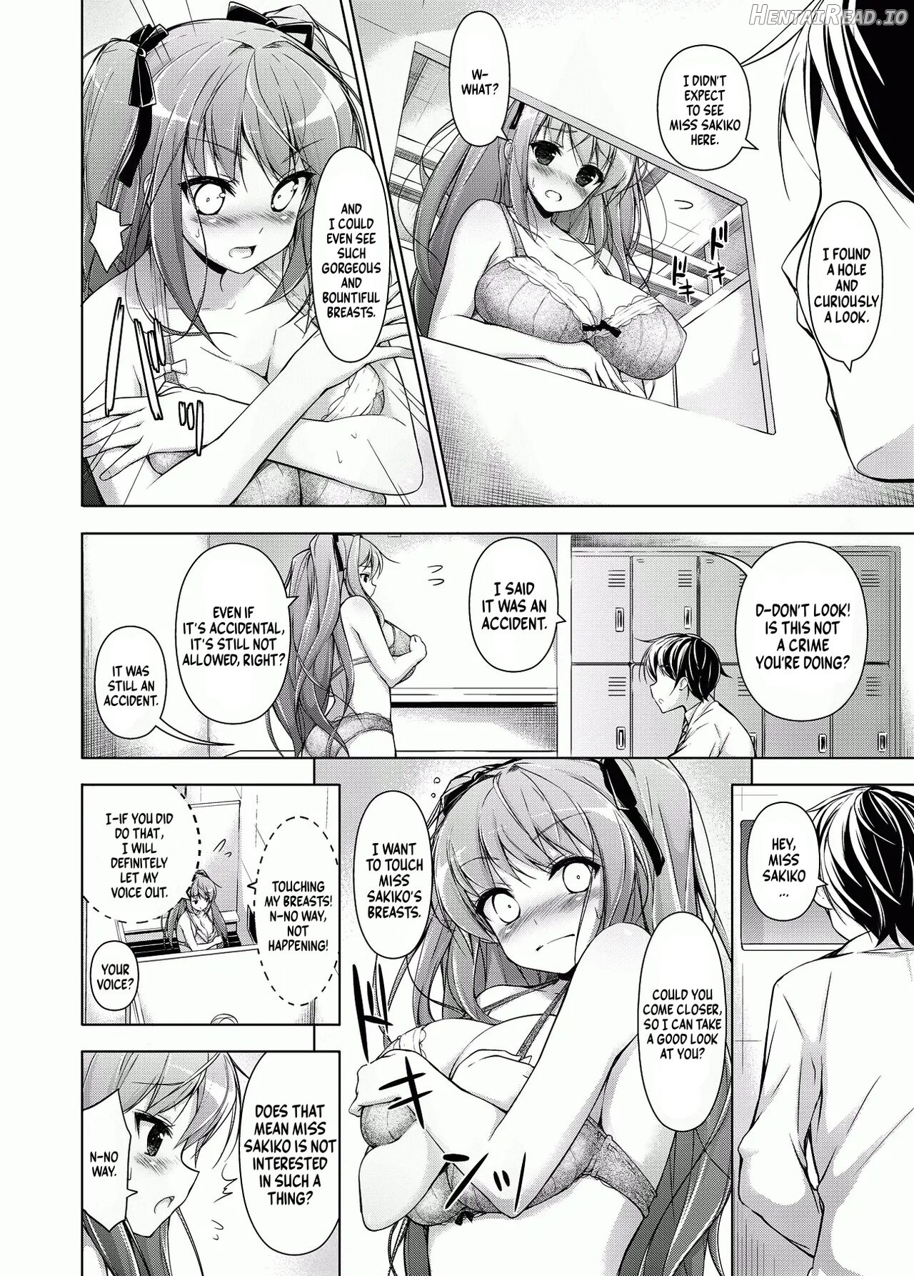 Ojou-sama to Kabe no Ana. Chapter 1 - page 9
