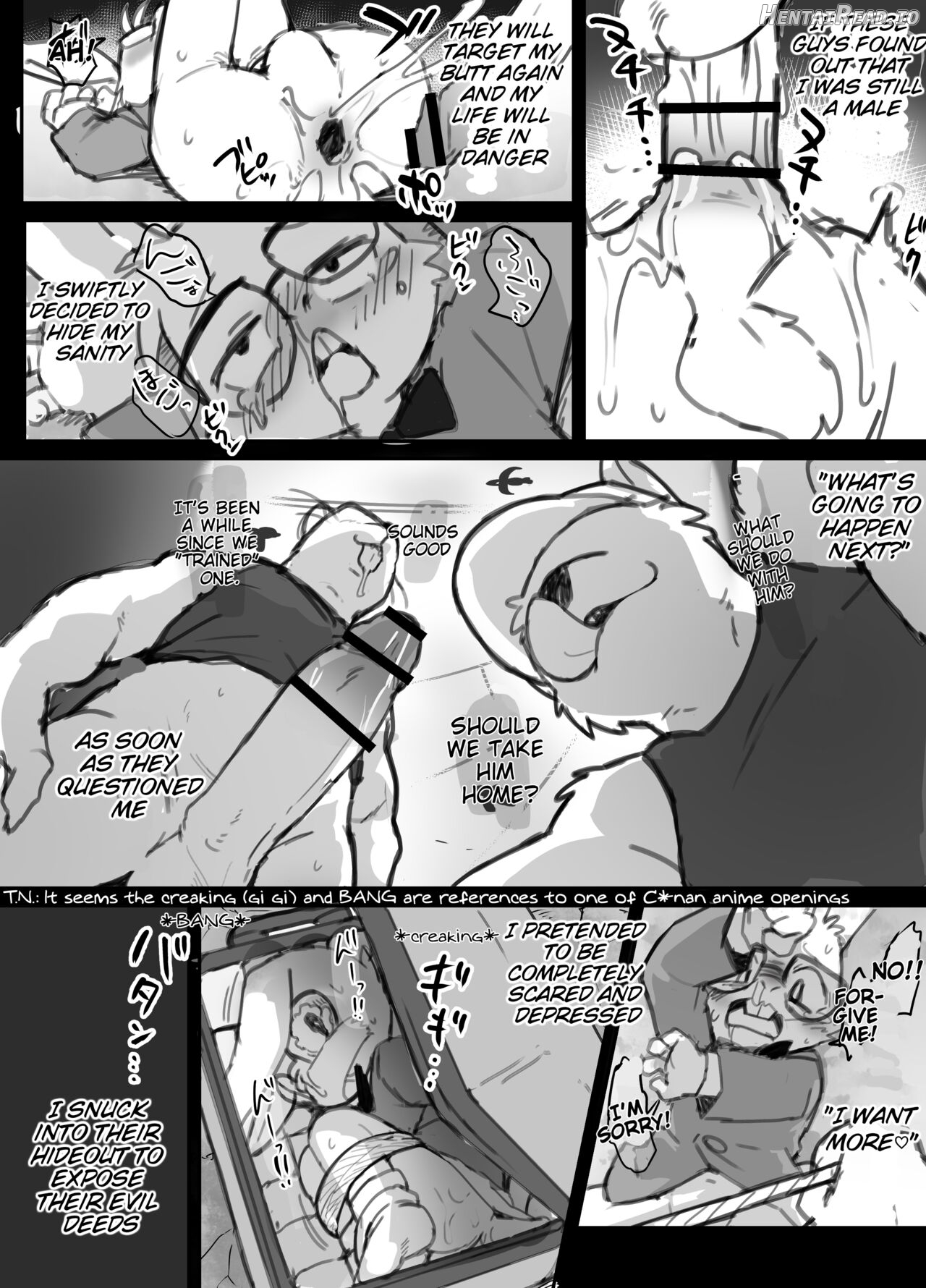Manmosu Marimo - Detective Ronan Chapter 1 - page 4