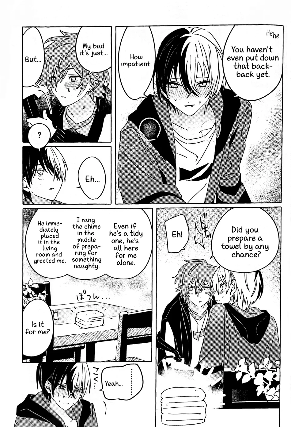 Itatte Shinken Chapter 1 - page 12