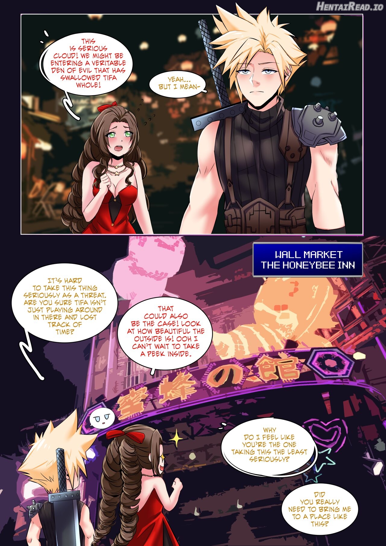 Final Fantasy VII: Honeybee Inn Chapter 1 - page 2