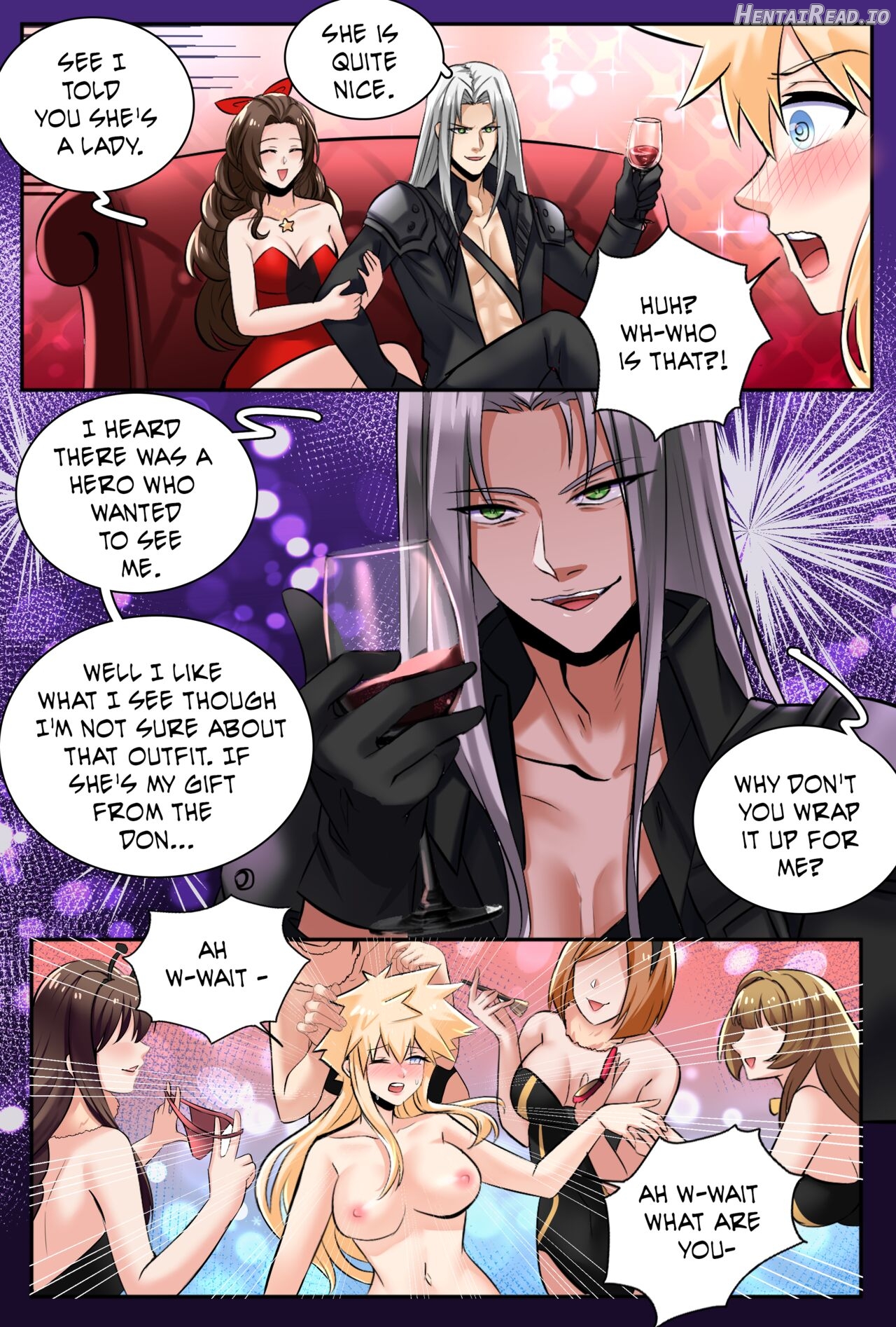 Final Fantasy VII: Honeybee Inn Chapter 1 - page 27