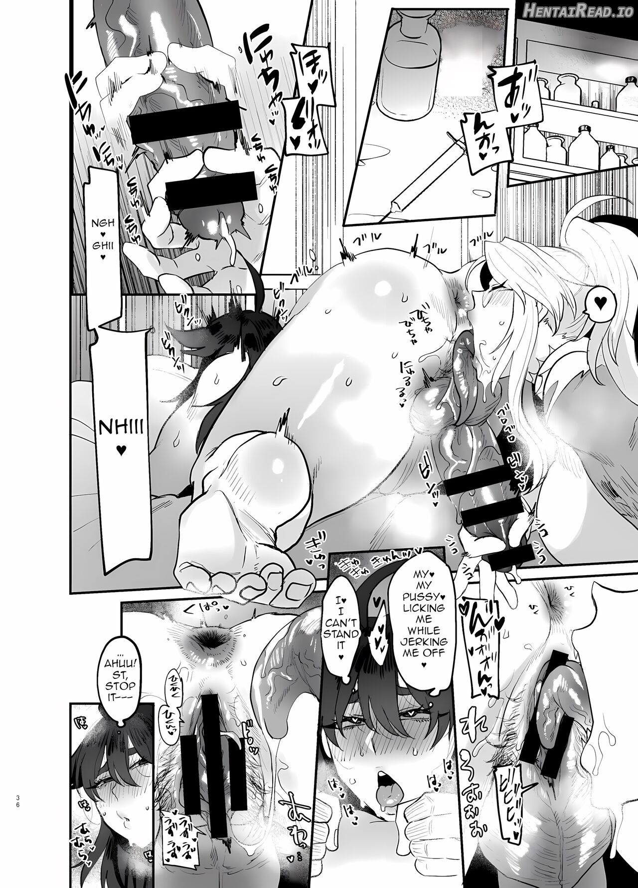 DEFEATED BY FUTANARICATION MEDICATION ch1-3 +ch4jp Chapter 1-4 - page 113