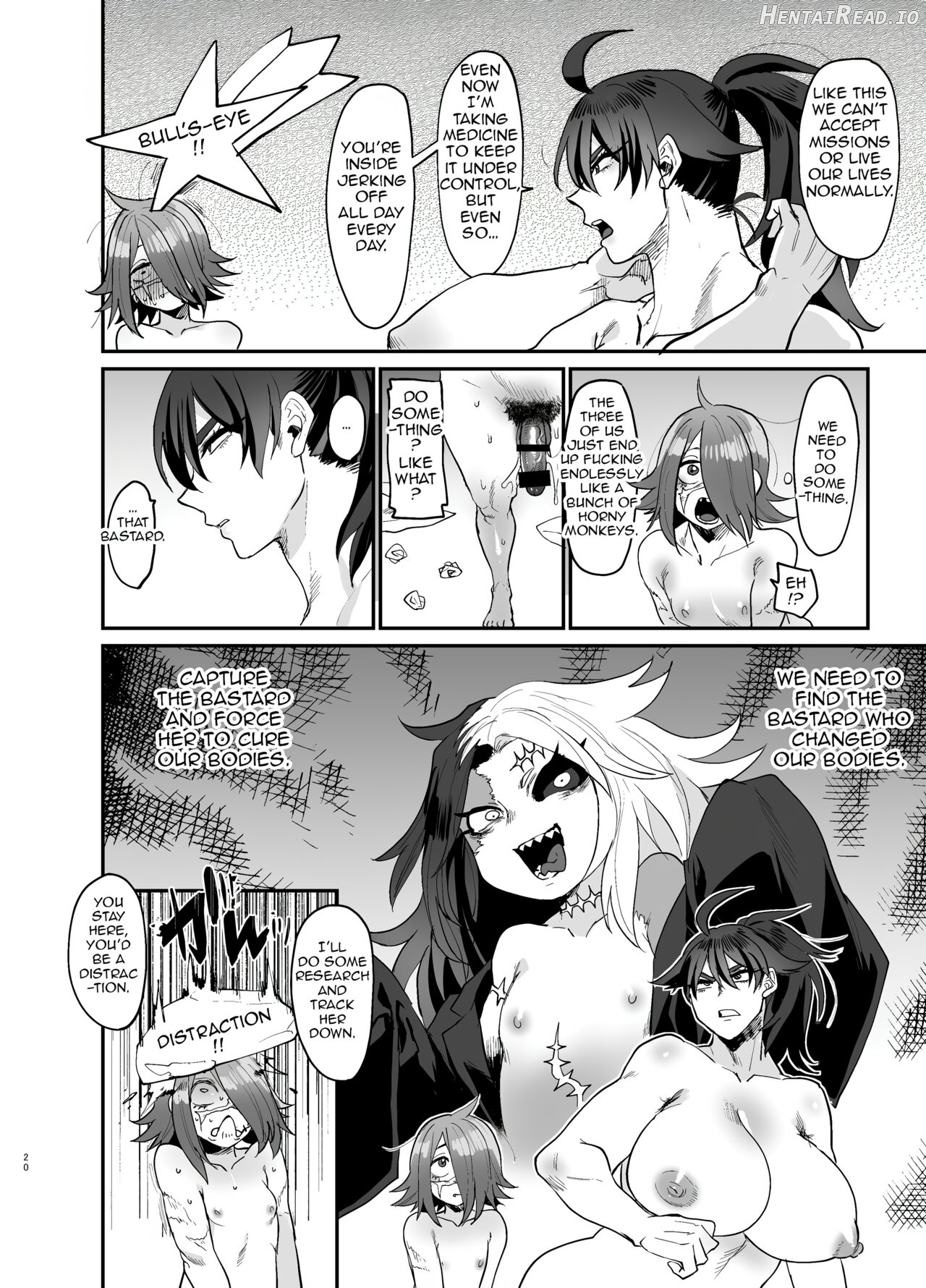 DEFEATED BY FUTANARICATION MEDICATION ch1-3 +ch4jp Chapter 1-4 - page 97