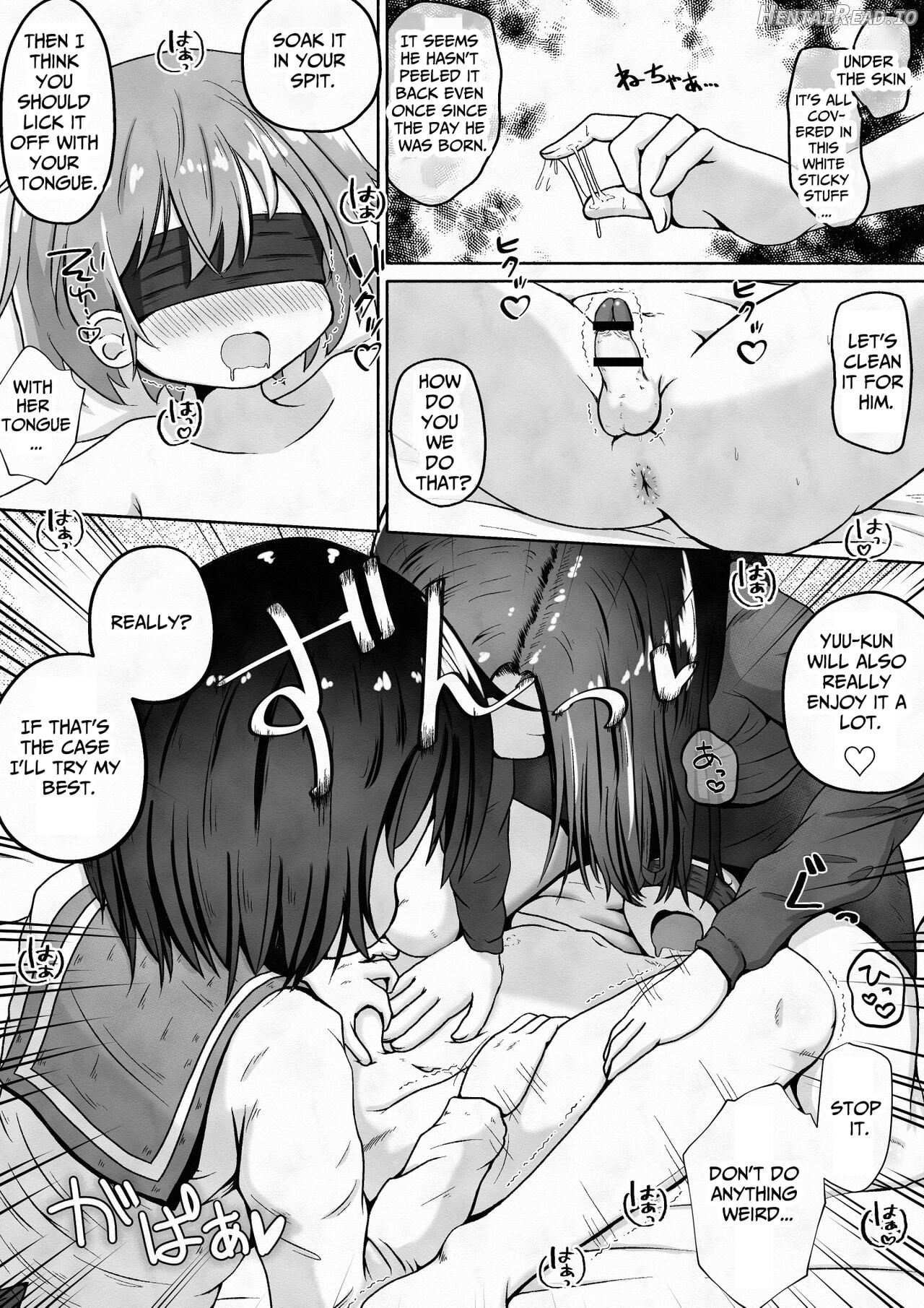 Otoko no Ko ga Osananajimi no Shimai ni Kairaku Choukyou Saserareru Ohanashi Chapter 1 - page 10