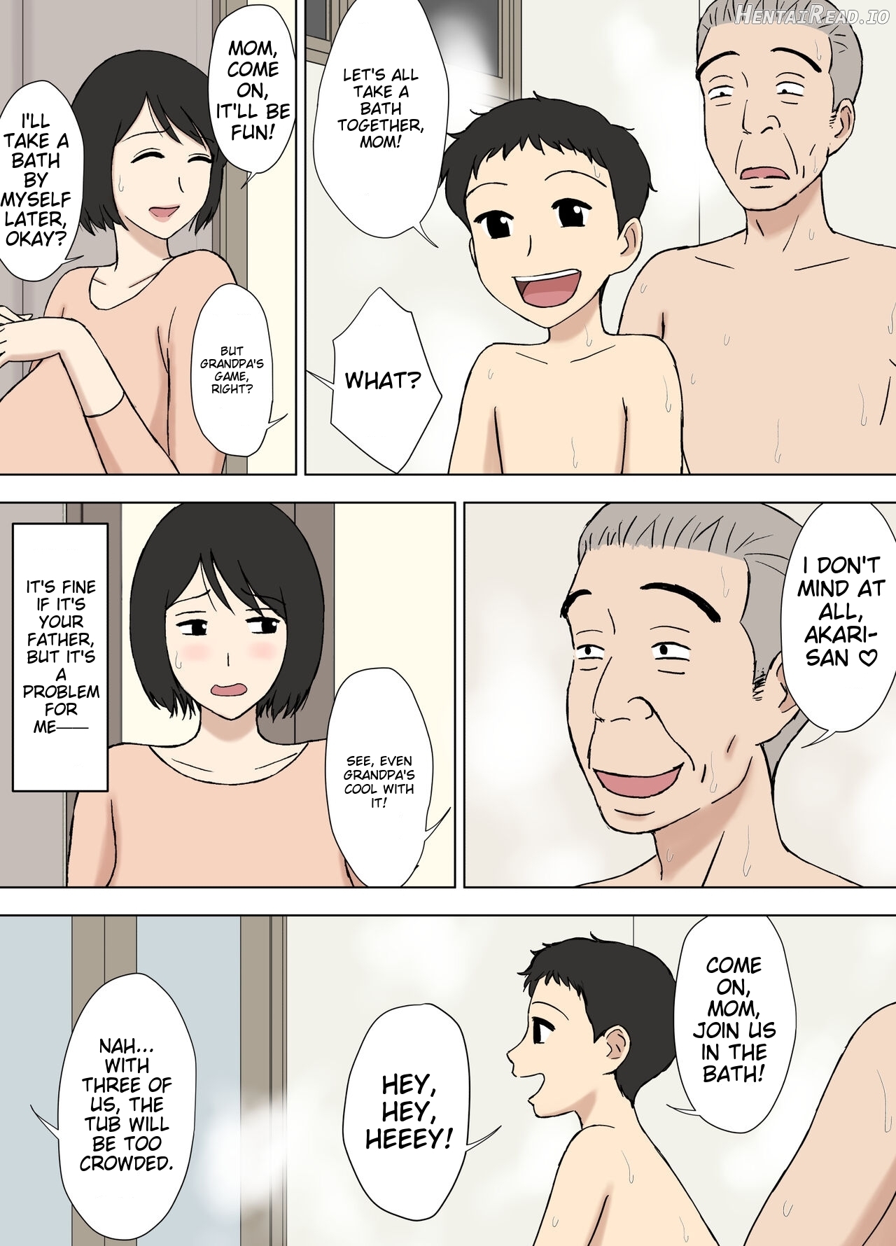 My wife is taking a bath with my dad 2 Chapter 1 - page 3