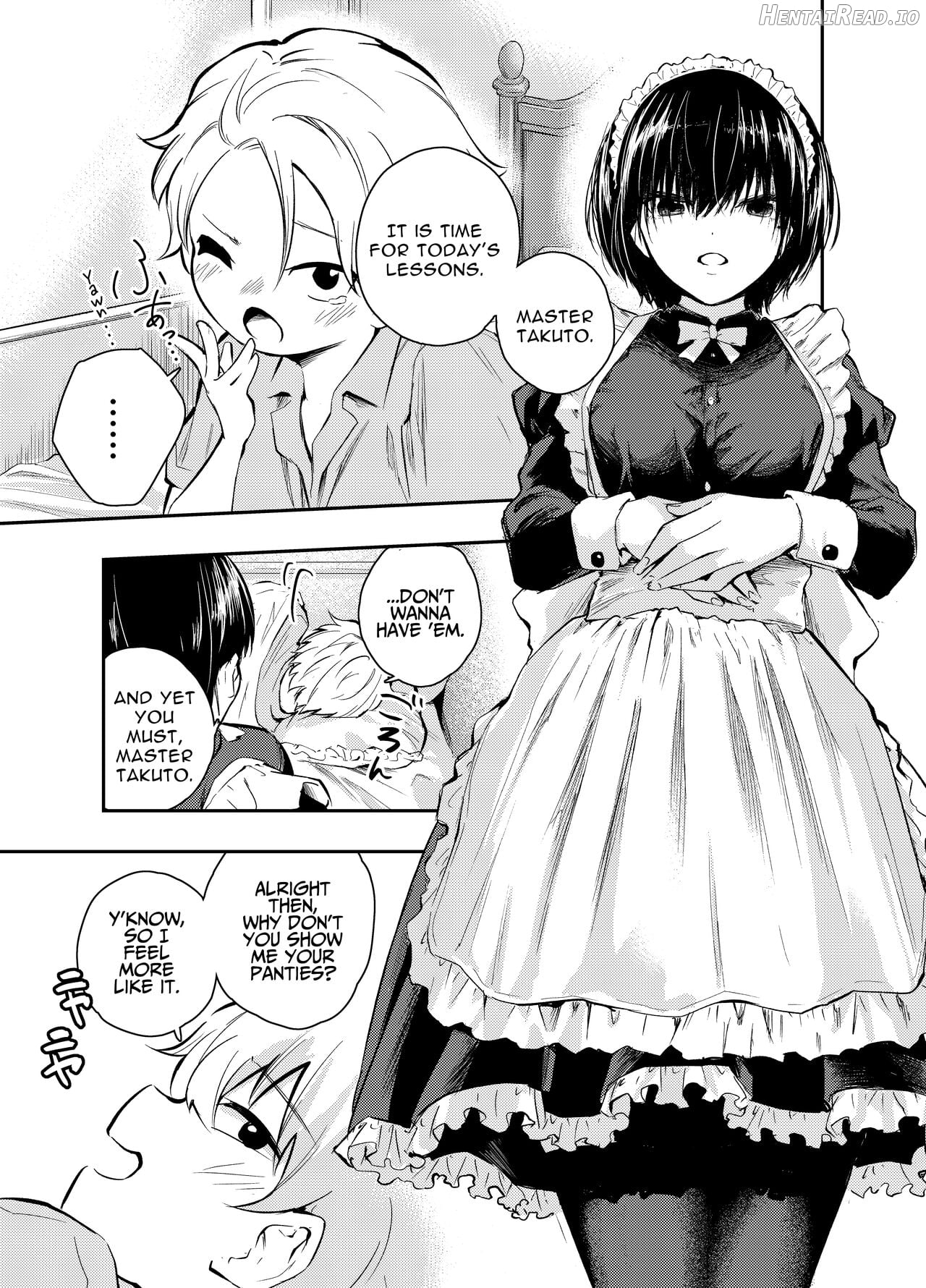 A Beautiful Maid Teaches a Cheeky Shota a Lesson Chapter 1 - page 3