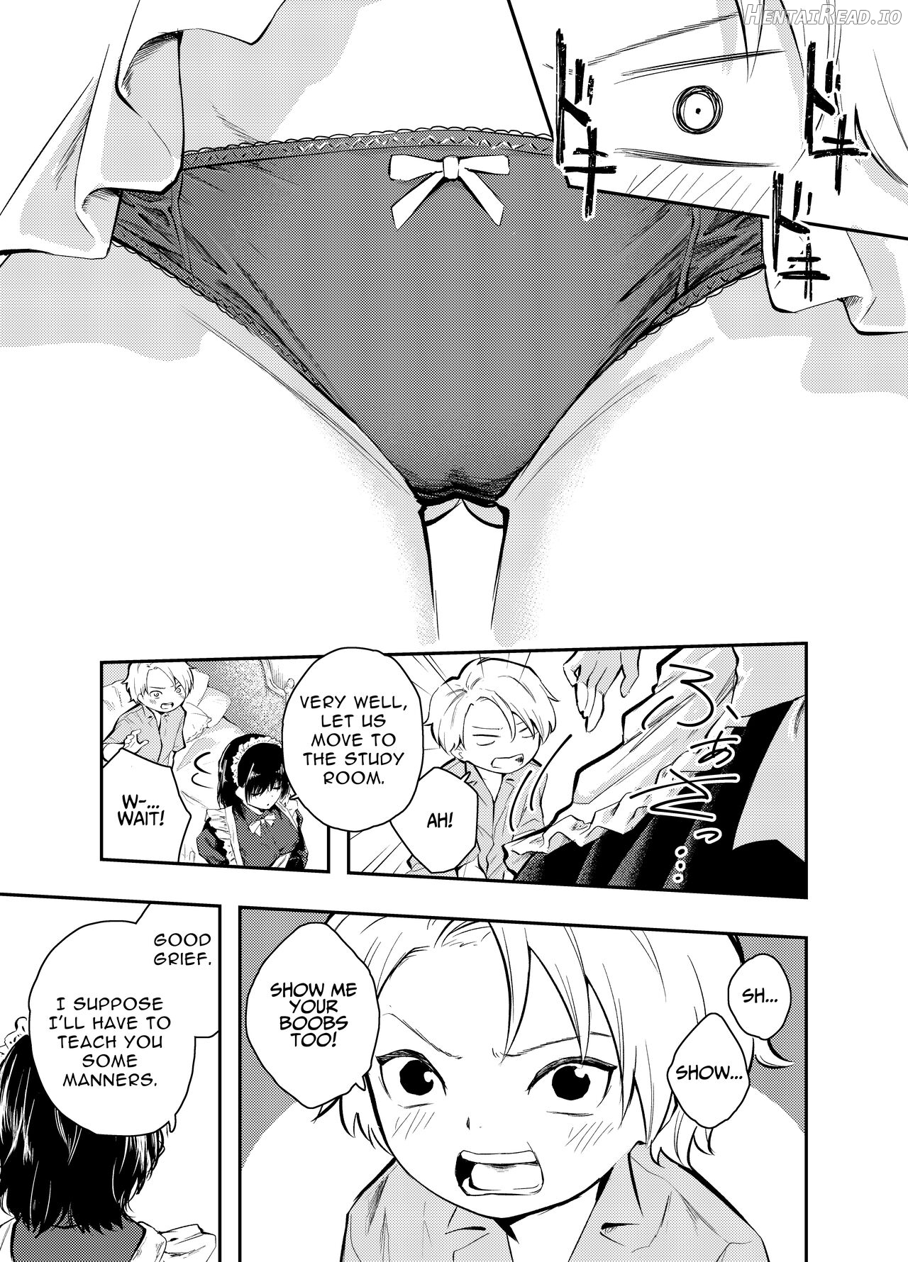 A Beautiful Maid Teaches a Cheeky Shota a Lesson Chapter 1 - page 5