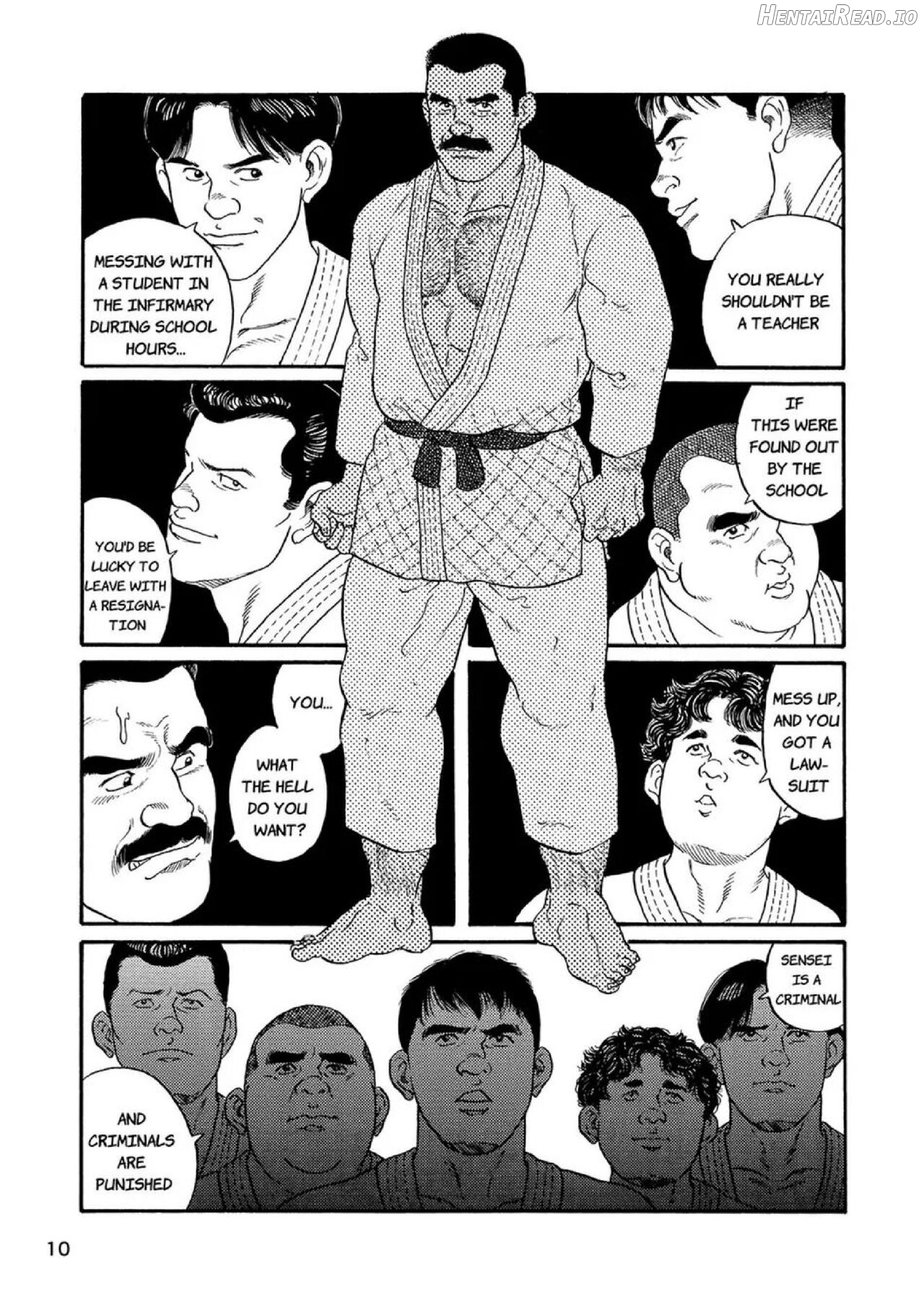 The Judo Teacher Chapter 1 - page 10