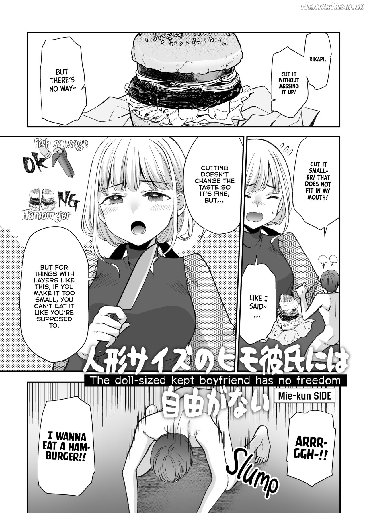 Ningyou Size no Himo Kareshi ni wa Jiyuu ga Nai Chapter 1 - page 27
