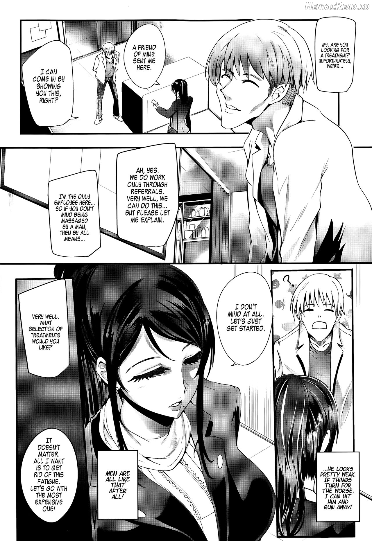 Shinkyuu Ura Course ~Hentai Harichiryou~ Chapter 1 - page 4