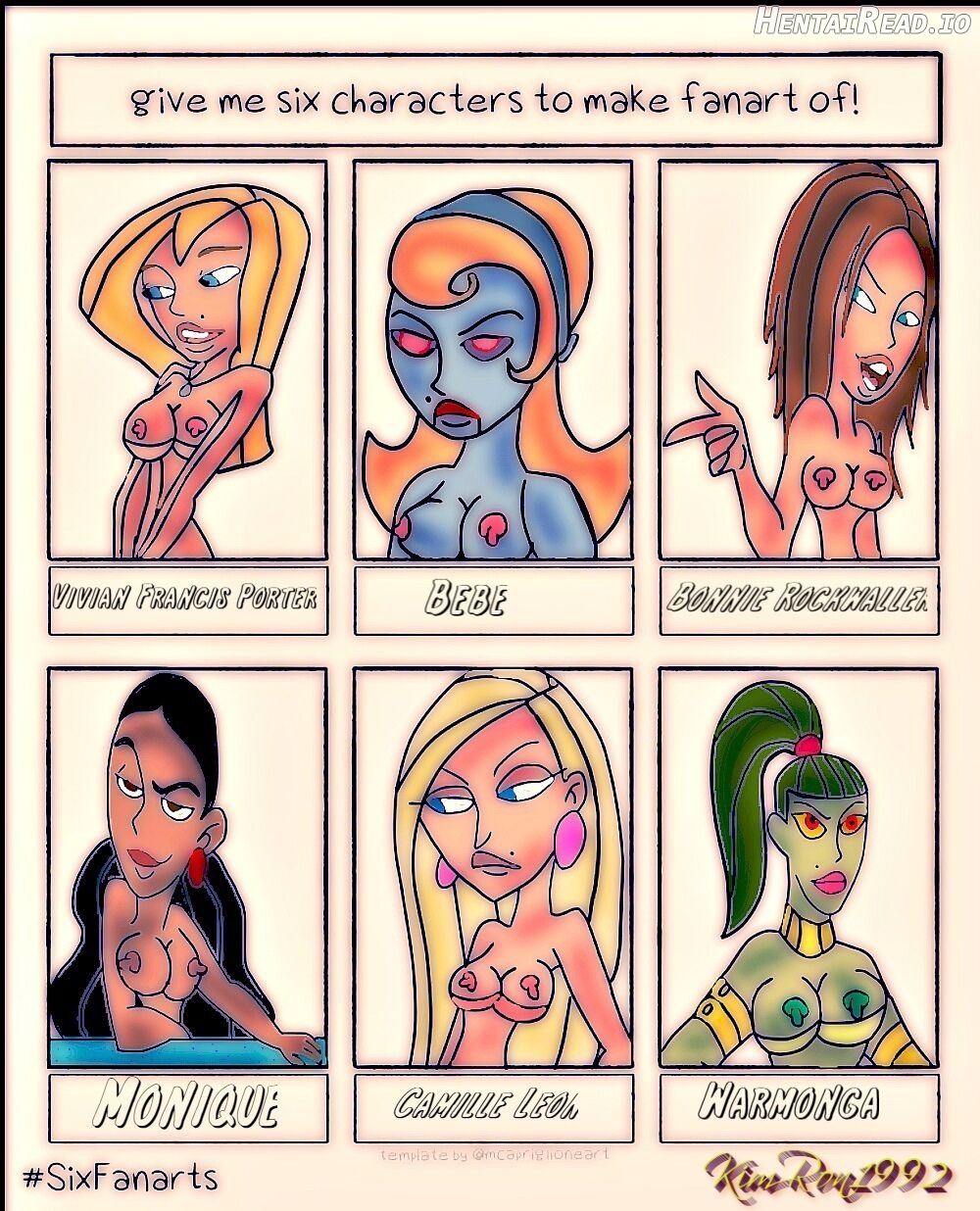 KimRon1992 Monique from Kim Possible Drawings Chapter 1 - page 100