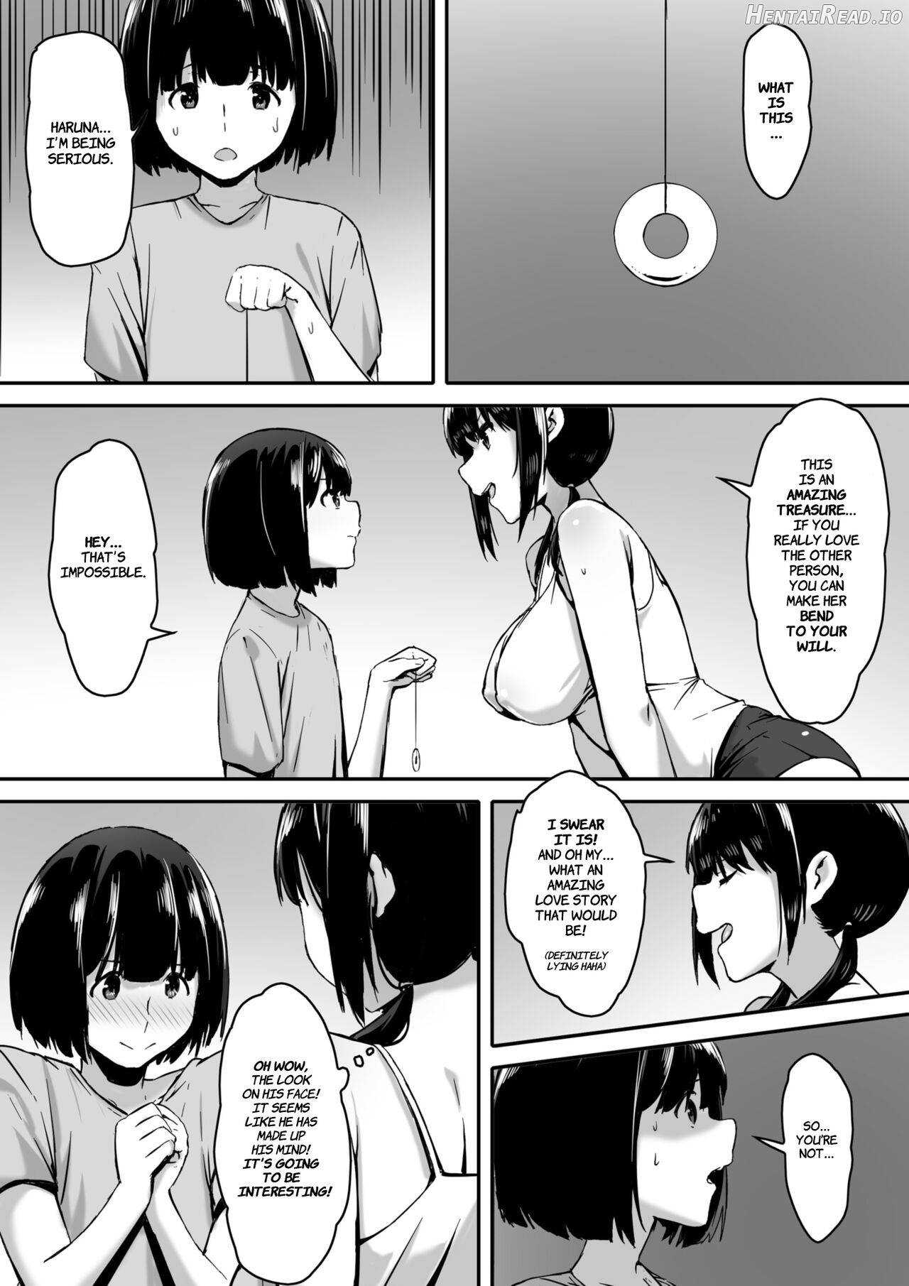 I've been hypnotized, so... Chapter 1 - page 10