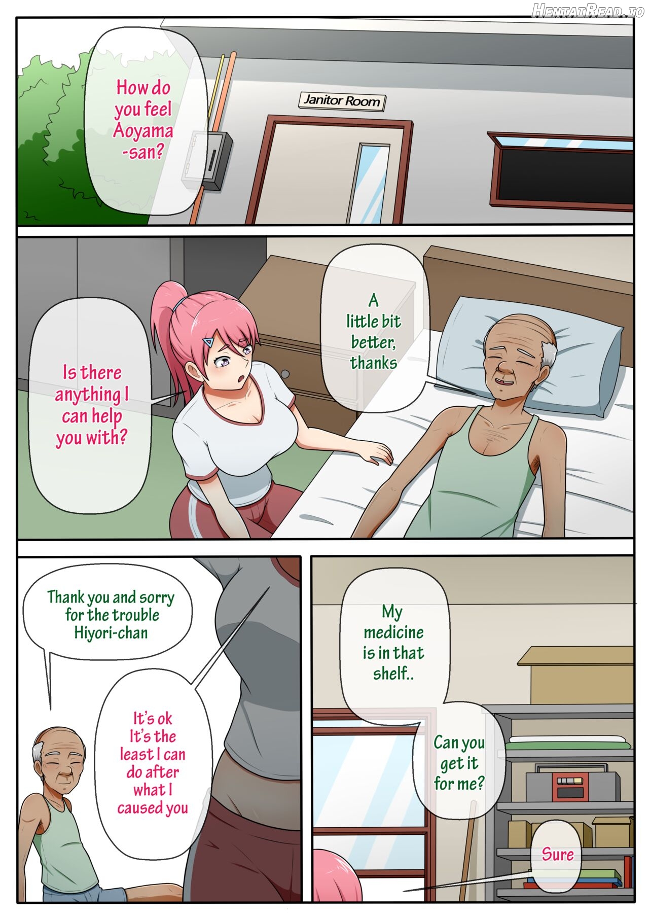 Hiyori is very helpful! Chapter 1 - page 14