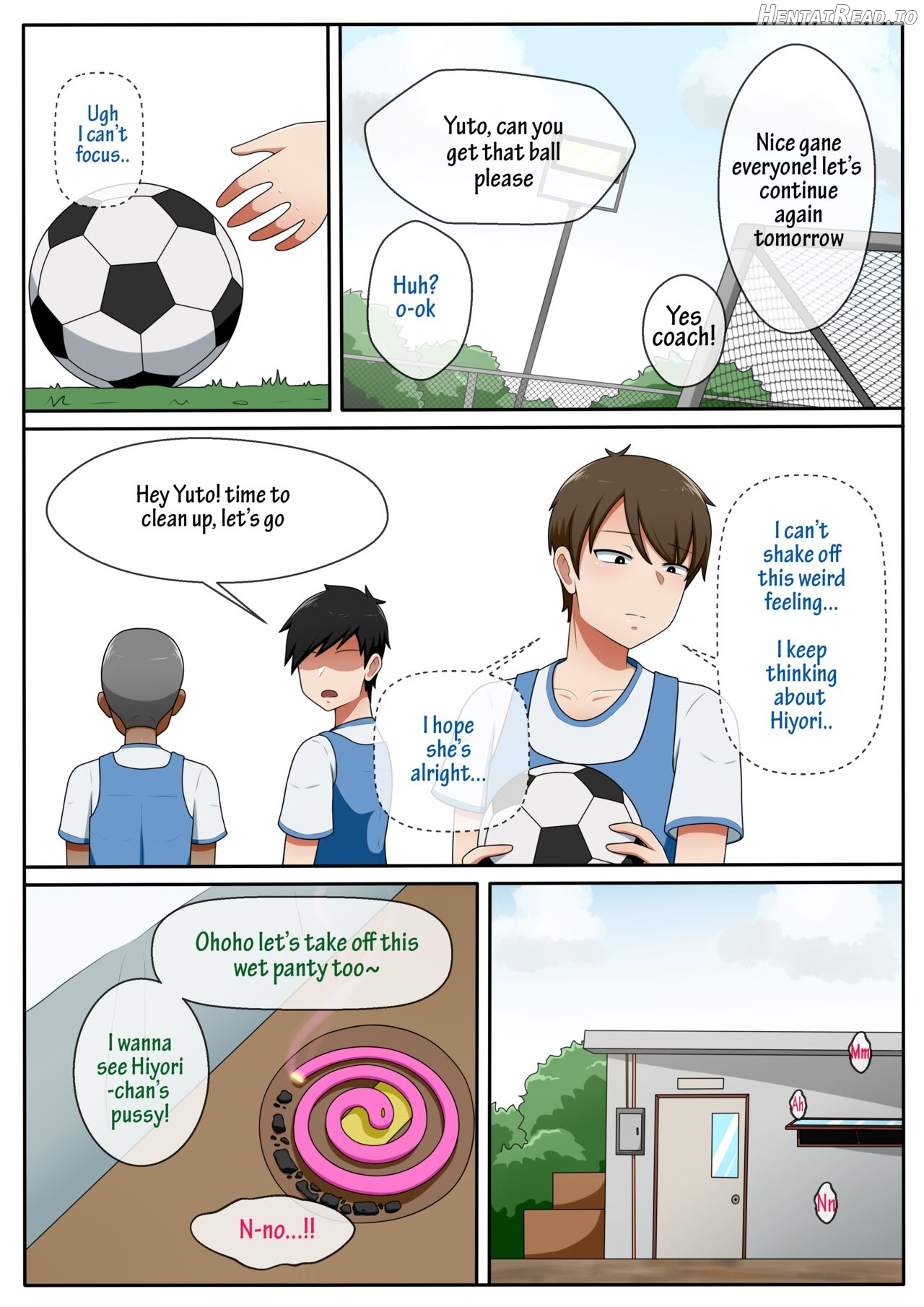 Hiyori is very helpful! Chapter 1 - page 27