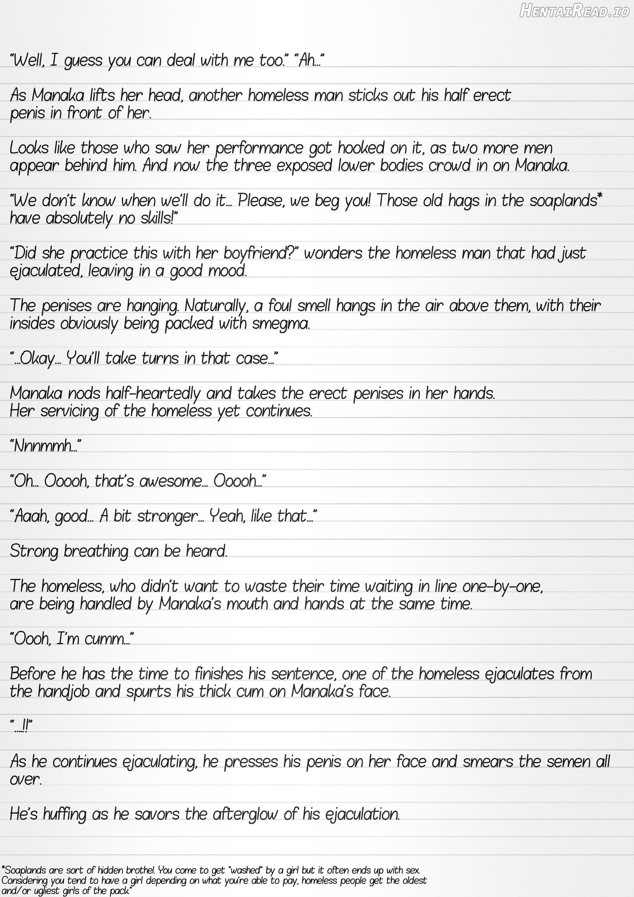 Misuke's Short Stories 6 - Manaka & the Homeless Chapter 1 - page 11