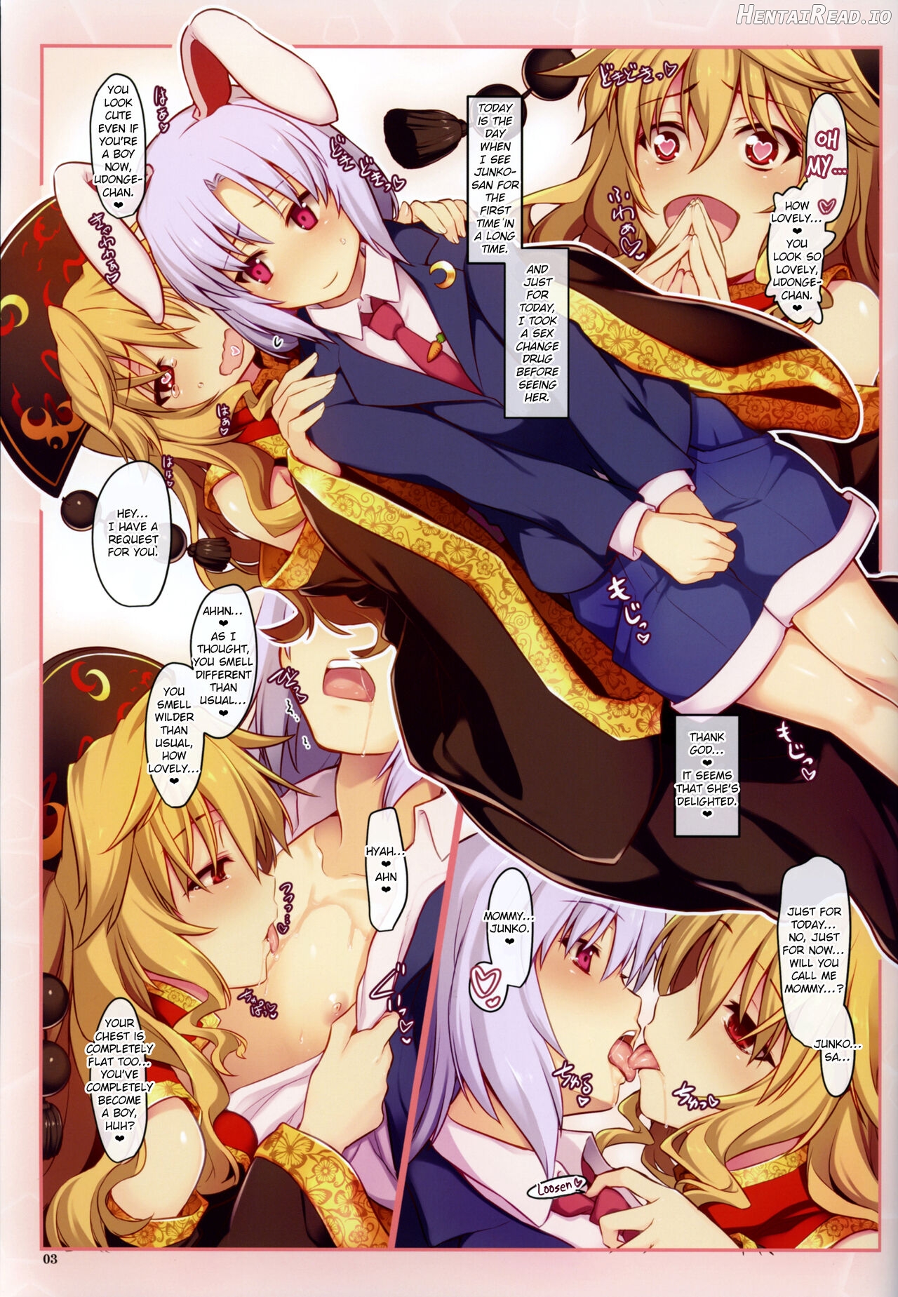 Chijou no Usagi to Kitsune no Yomeiri Chapter 1 - page 3