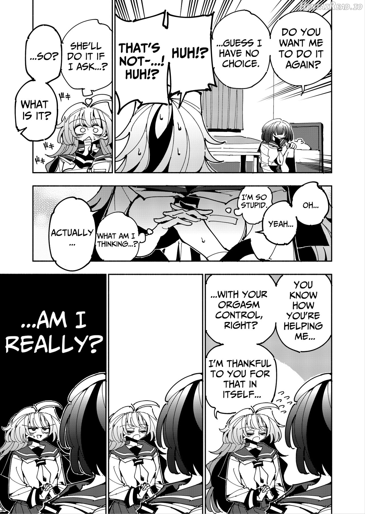 Shizuku to Shiori-Senpai ga Akuochi Futanari Kaizou Sareta node Watashi ga Shasei o Kanri Shimasu!- 2 Chapter 1 - page 24