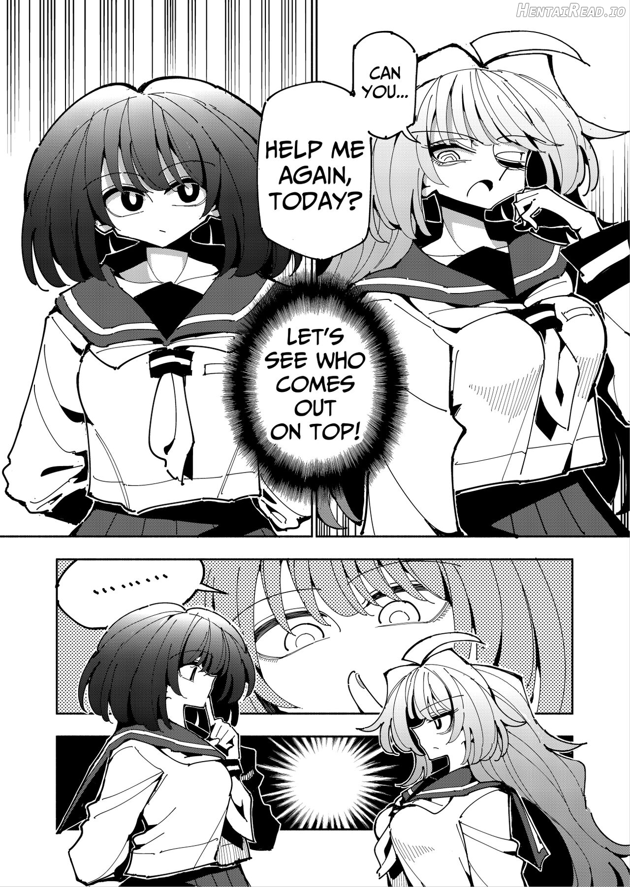 Shizuku to Shiori-Senpai ga Akuochi Futanari Kaizou Sareta node Watashi ga Shasei o Kanri Shimasu!- 2 Chapter 1 - page 34