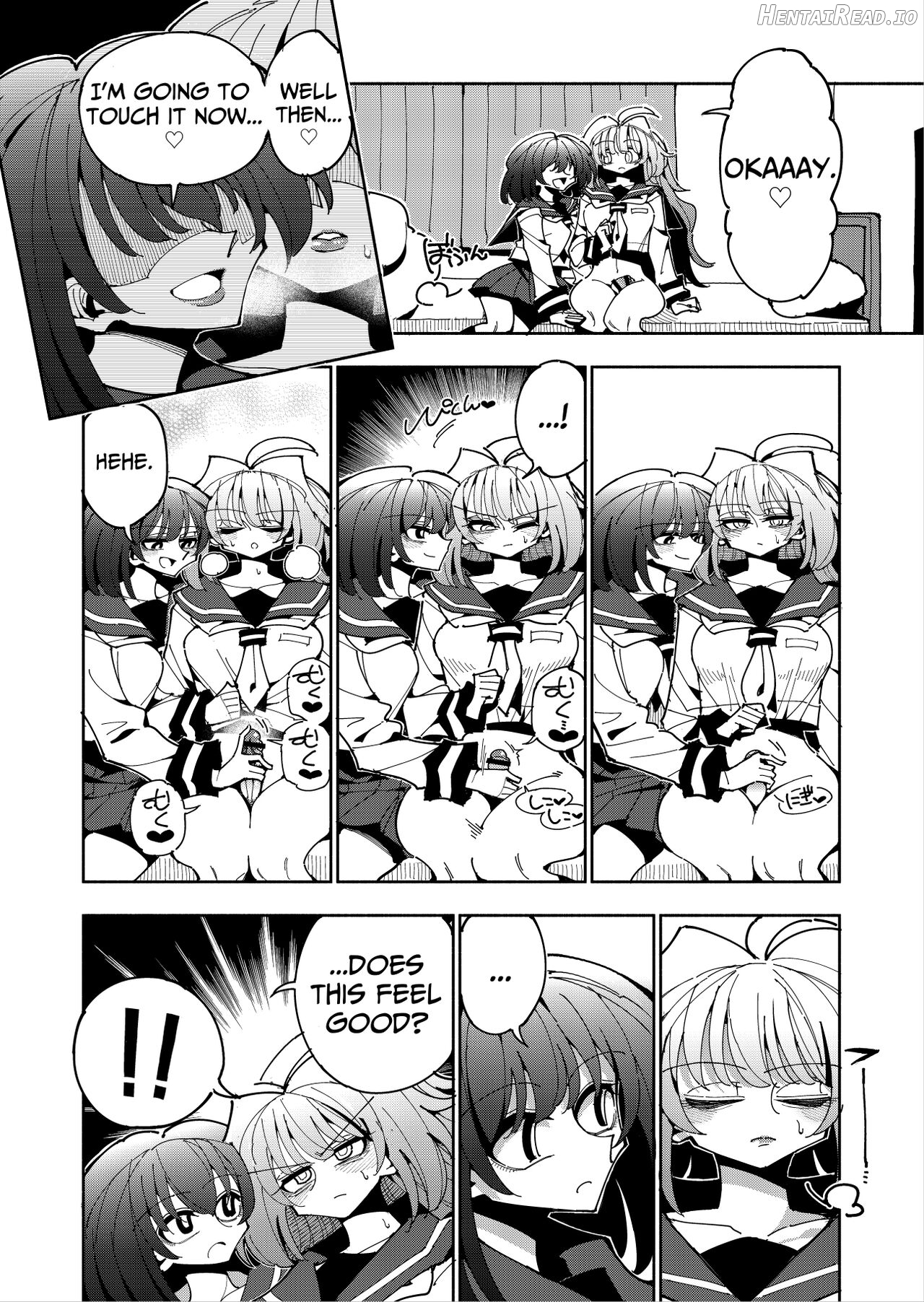 Shizuku to Shiori-Senpai ga Akuochi Futanari Kaizou Sareta node Watashi ga Shasei o Kanri Shimasu!- 2 Chapter 1 - page 35