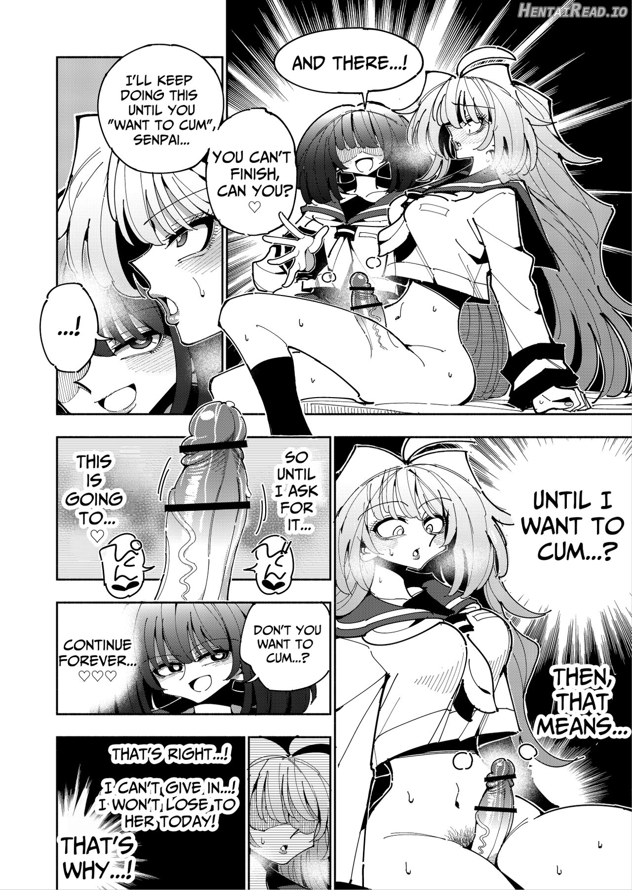 Shizuku to Shiori-Senpai ga Akuochi Futanari Kaizou Sareta node Watashi ga Shasei o Kanri Shimasu!- 2 Chapter 1 - page 41