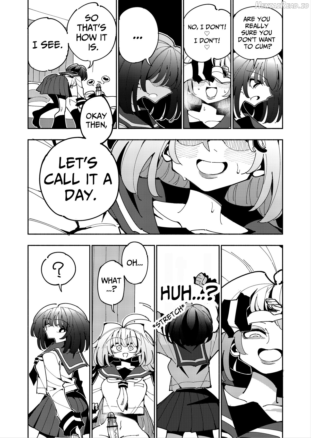 Shizuku to Shiori-Senpai ga Akuochi Futanari Kaizou Sareta node Watashi ga Shasei o Kanri Shimasu!- 2 Chapter 1 - page 44