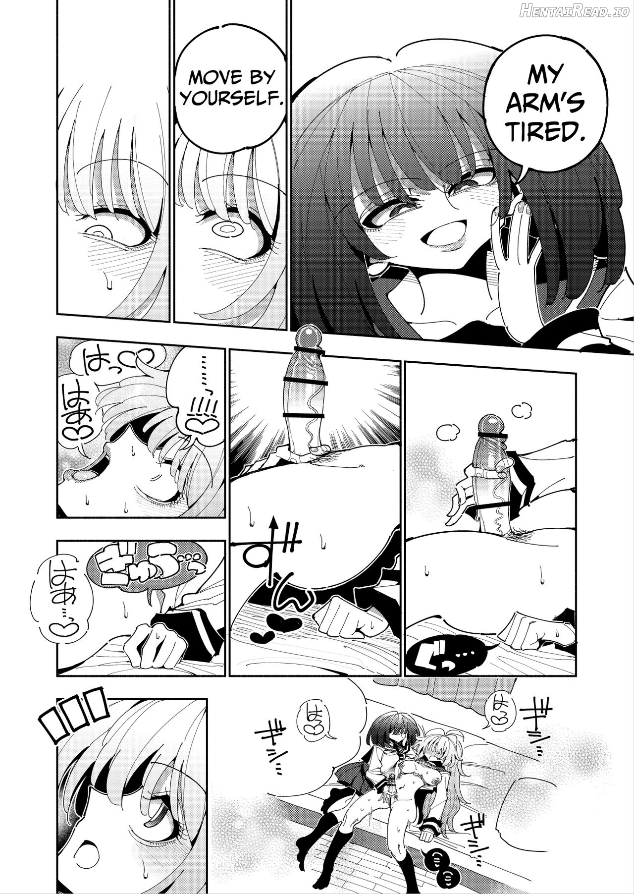 Shizuku to Shiori-Senpai ga Akuochi Futanari Kaizou Sareta node Watashi ga Shasei o Kanri Shimasu!- 2 Chapter 1 - page 59