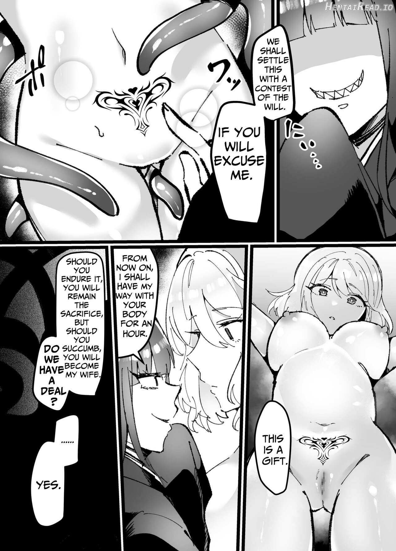 Sacrifice for the Evil God ~Ignorant Sacrificial Lamb's Tentacle & Lewd Crest Pleasure Wedlock~ Chapter 1 - page 12