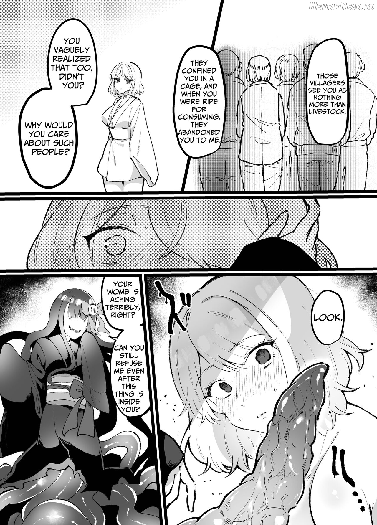 Sacrifice for the Evil God ~Ignorant Sacrificial Lamb's Tentacle & Lewd Crest Pleasure Wedlock~ Chapter 1 - page 18