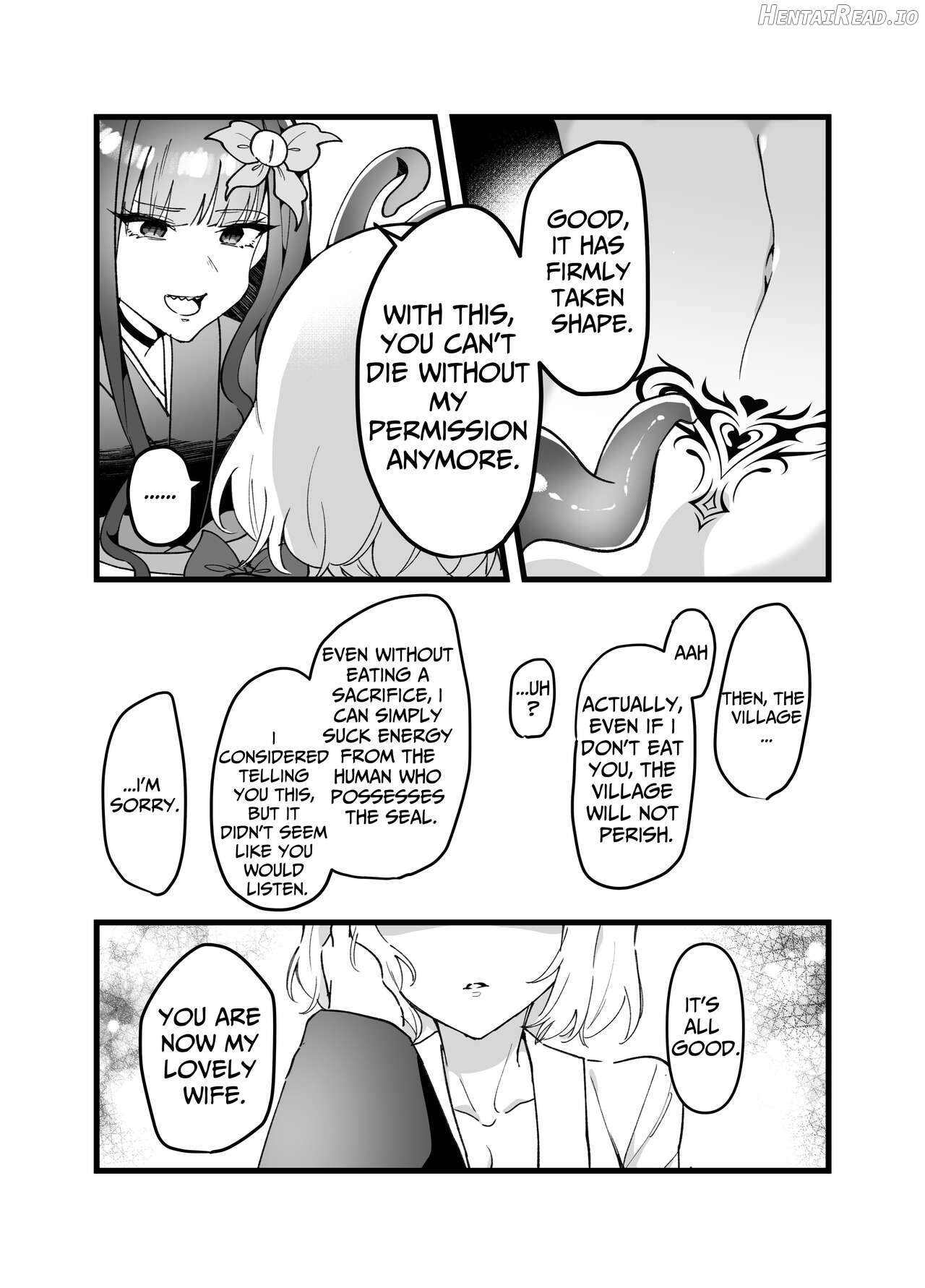 Sacrifice for the Evil God ~Ignorant Sacrificial Lamb's Tentacle & Lewd Crest Pleasure Wedlock~ Chapter 1 - page 27