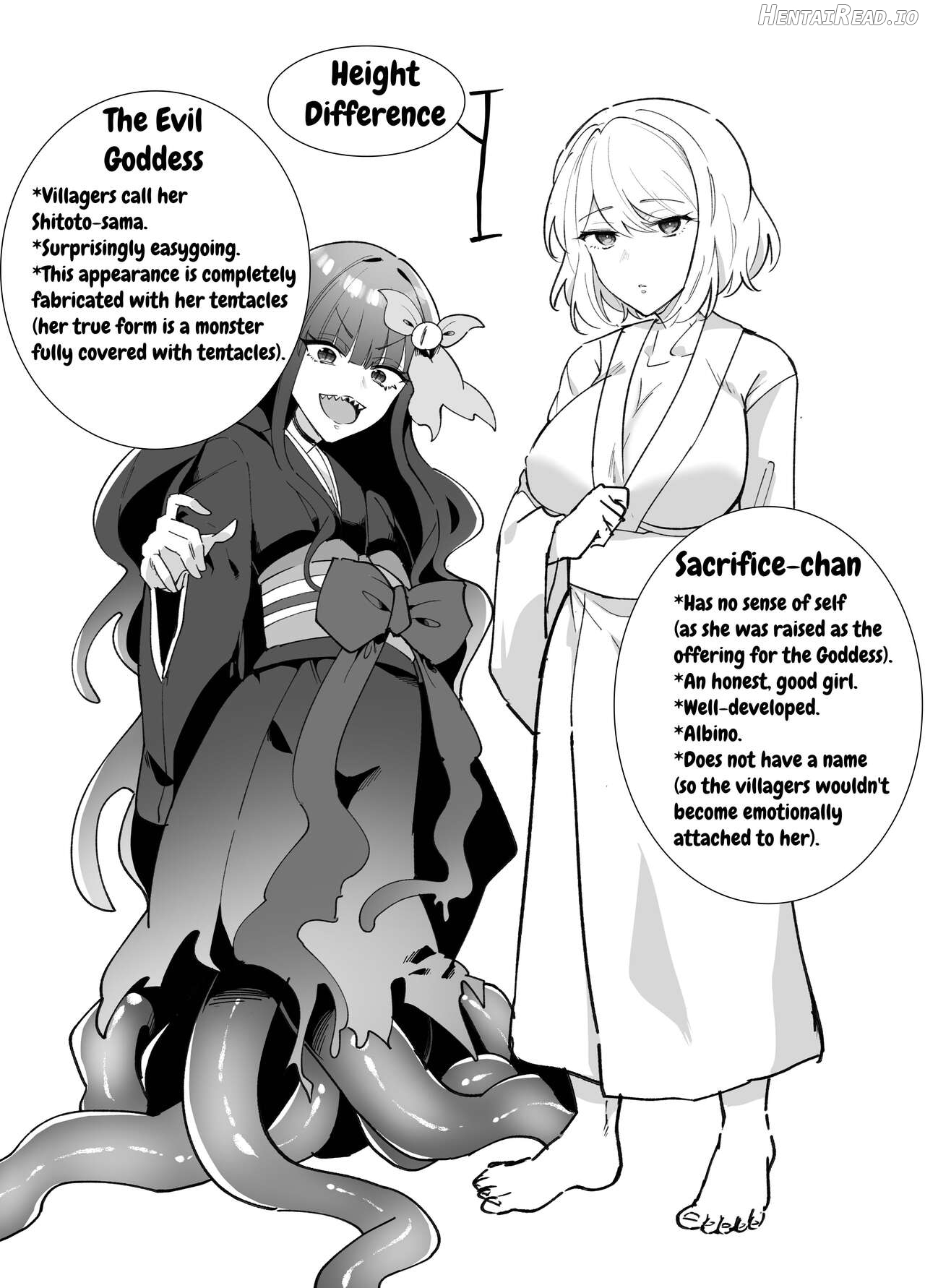 Sacrifice for the Evil God ~Ignorant Sacrificial Lamb's Tentacle & Lewd Crest Pleasure Wedlock~ Chapter 1 - page 30