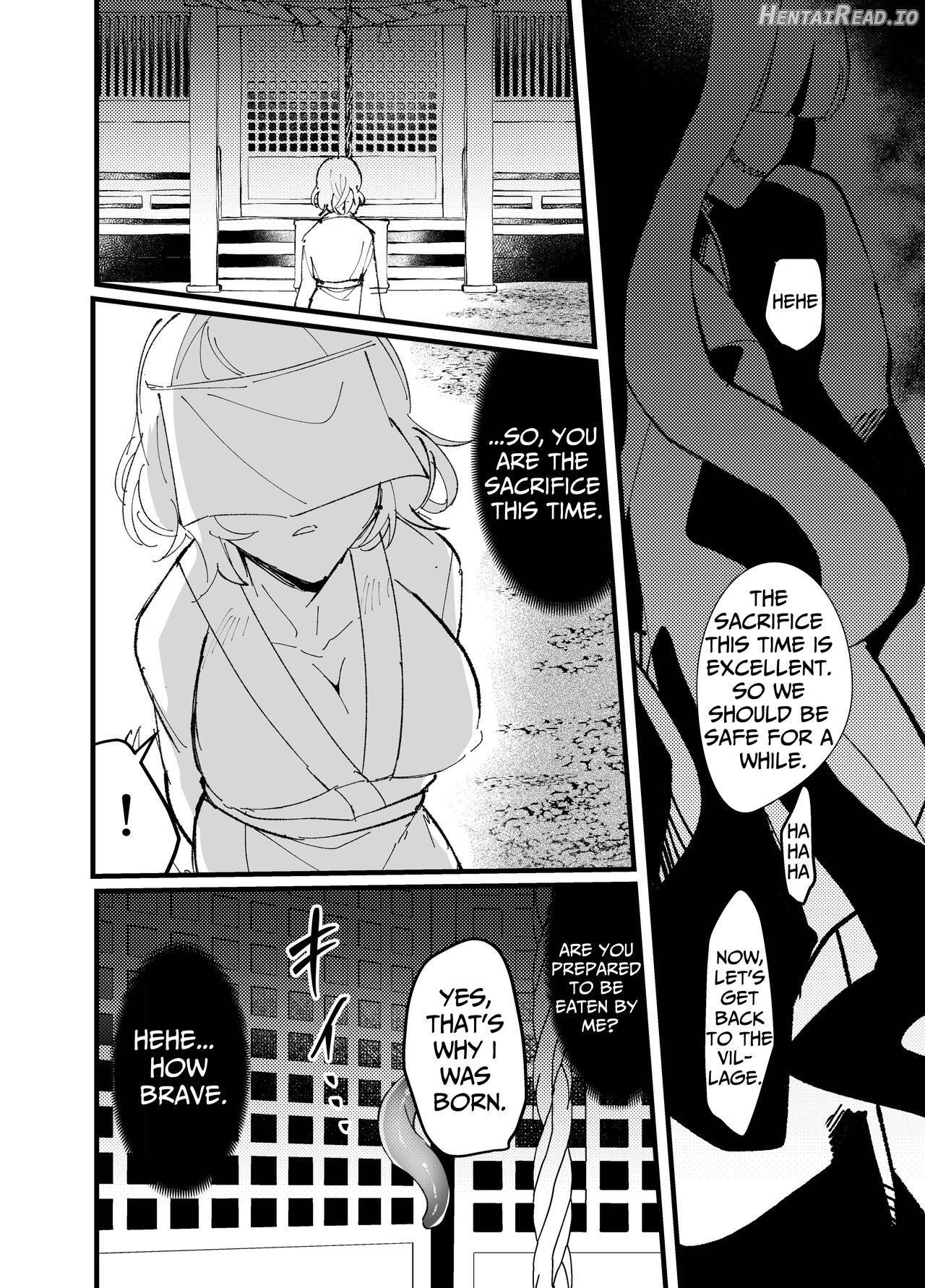 Sacrifice for the Evil God ~Ignorant Sacrificial Lamb's Tentacle & Lewd Crest Pleasure Wedlock~ Chapter 1 - page 6