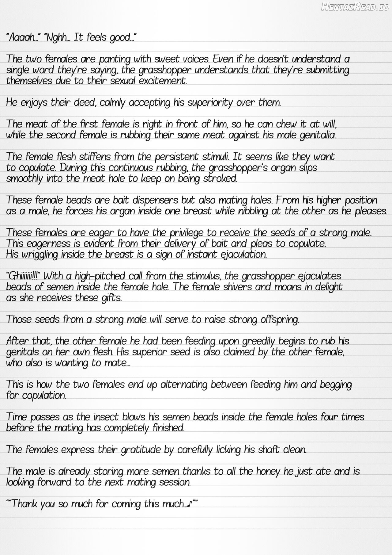 Misuke's Short Stories 9 - Playing with Insect Bait Chapter 1 - page 16