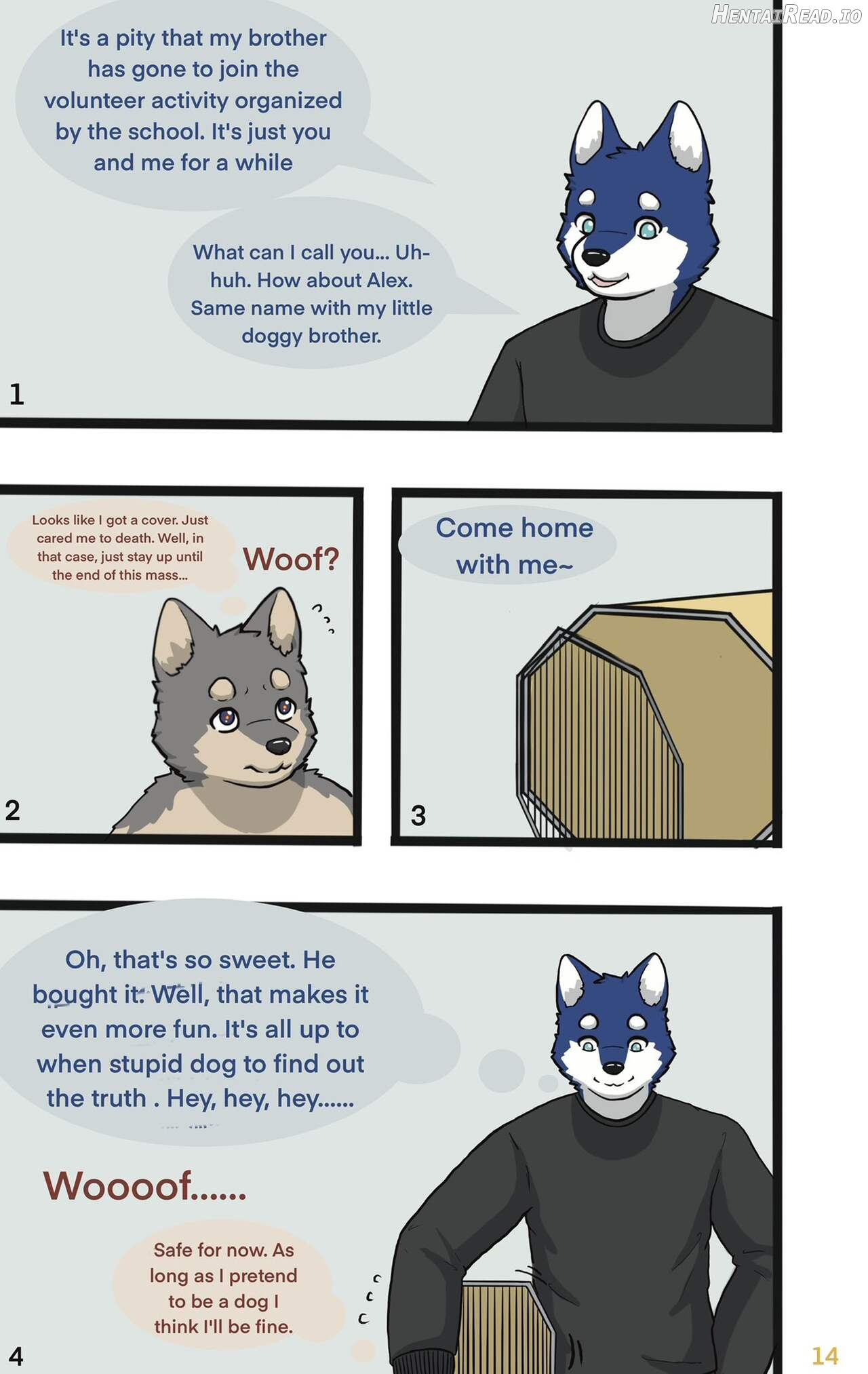 My little doggy brother Chapter 1 - page 15
