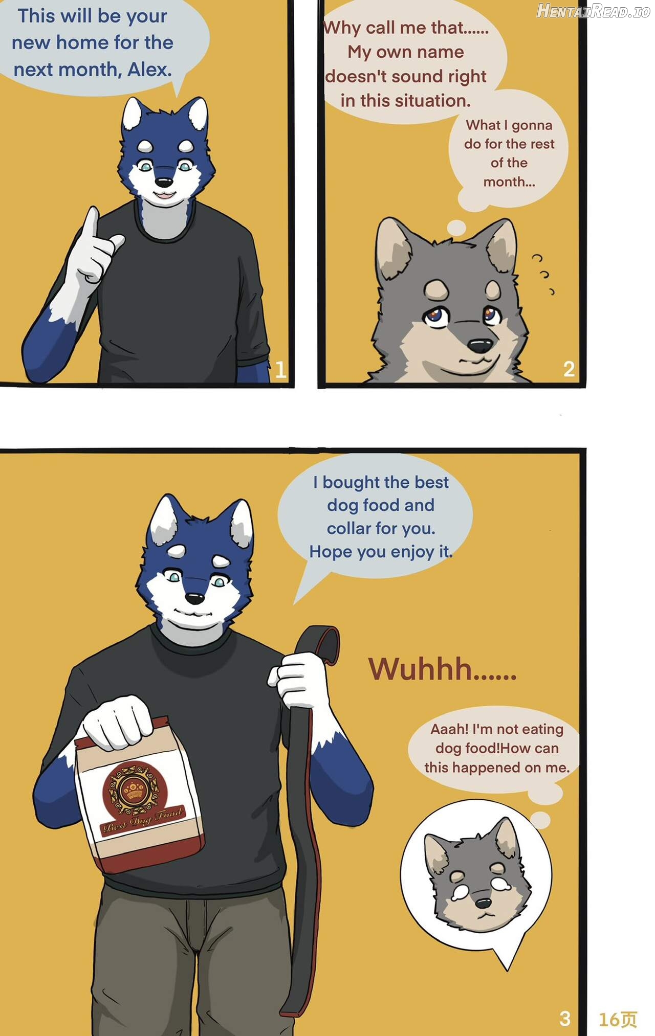 My little doggy brother Chapter 1 - page 17