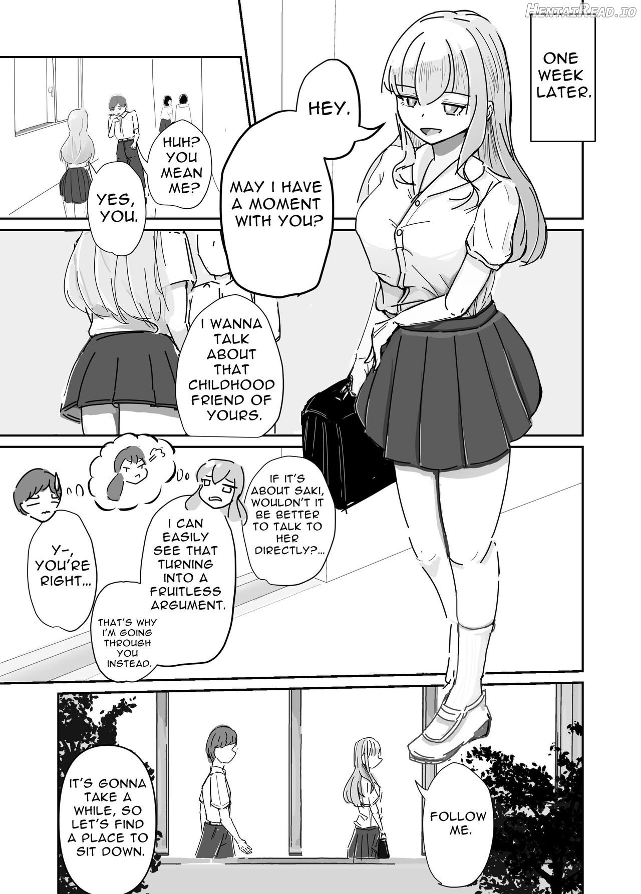 Taisetsu na Osananajimi o Uragitte Waruui Onnanoko ni Koishite shimau Hanashi Chapter 1 - page 4