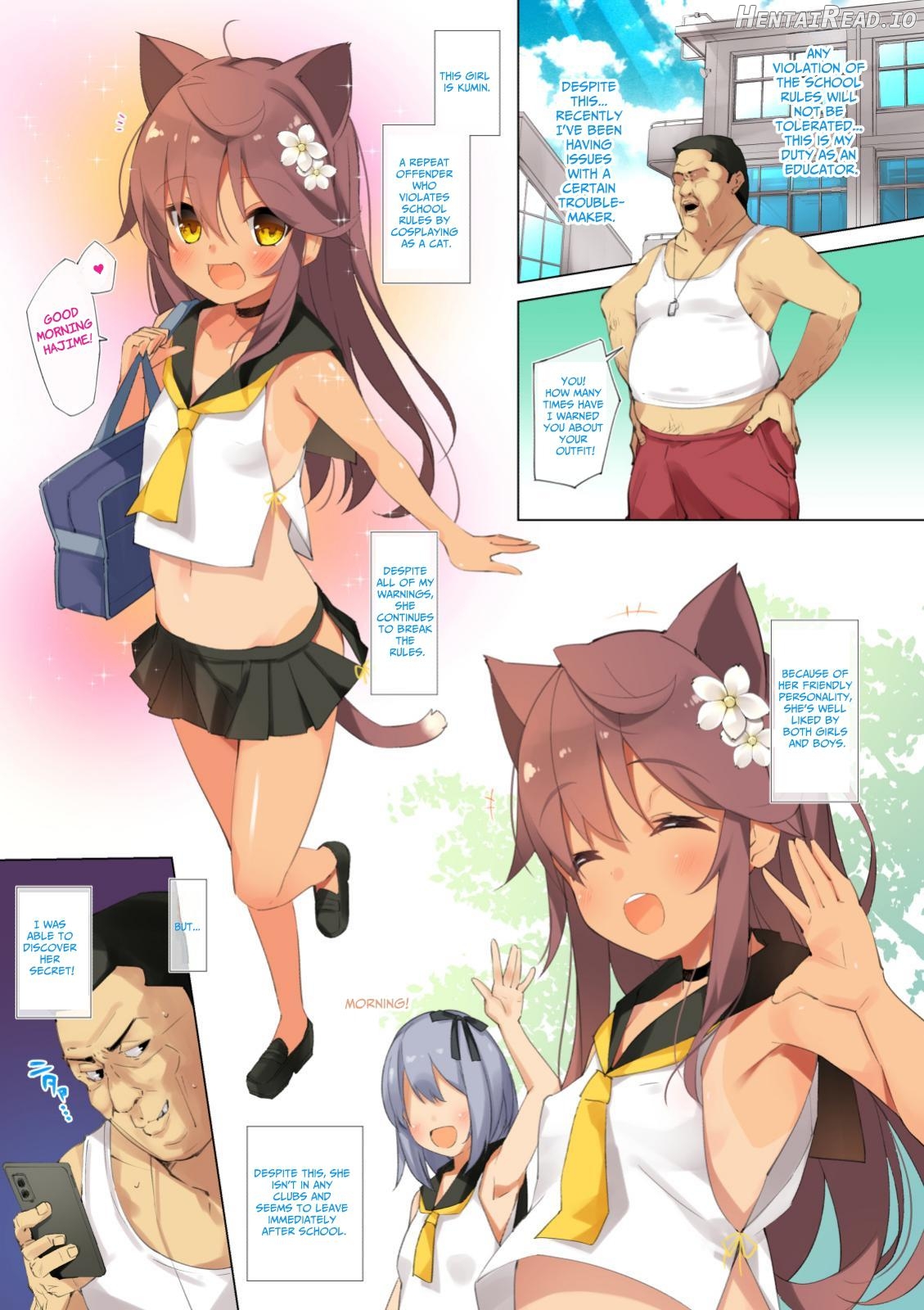 Neko Neko Note 9 Taiiku Kyoushi ni Yowami Nigirare Dosukebe Kyouiku Sex Suru Hon + Omake Chapter 1 - page 3