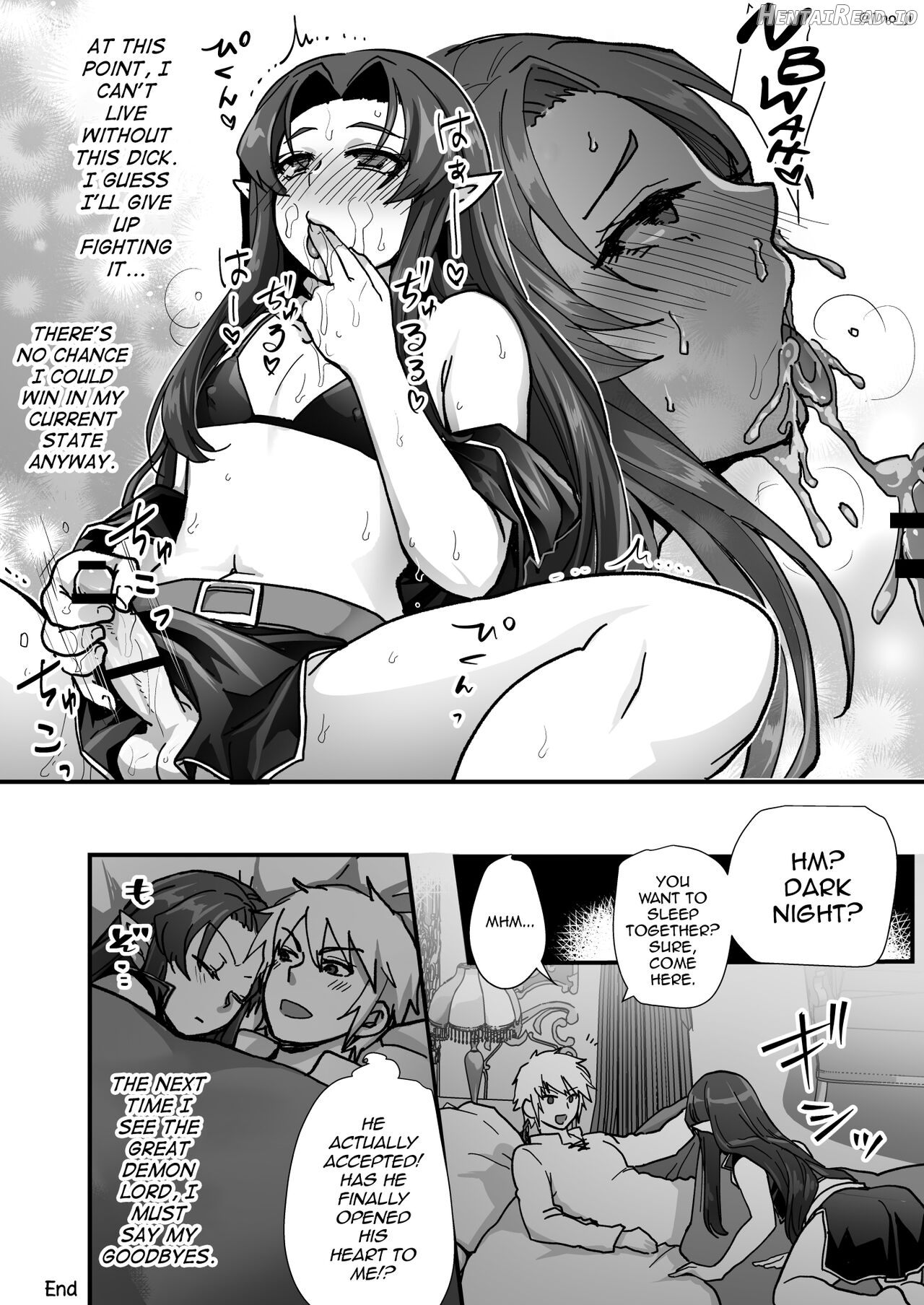 Maou-gun no Moto Kanbu ga Yuusha ni Makete Mesu ni Sareru Hanashi 2 Chapter 1 - page 37