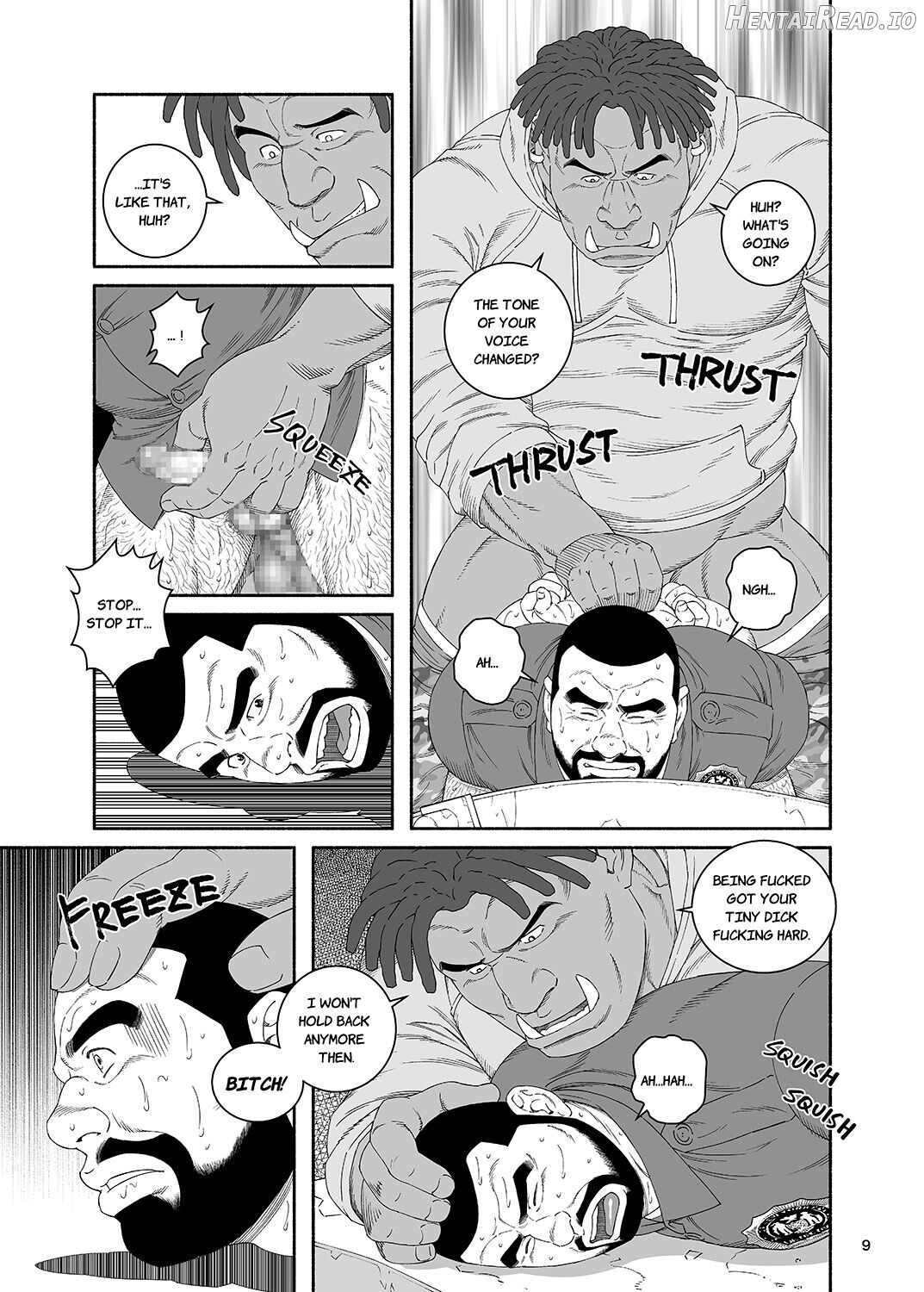 B.S.B. Big Sir's Bitches : Cop - The Case of Chris Collins Chapter 1 - page 10
