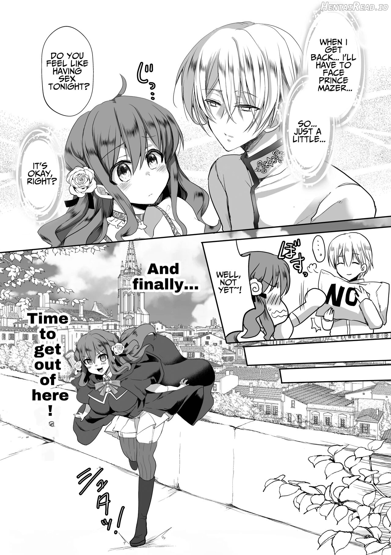 Mob Oshi JK no Akuyaku Reijou Isekai Tensei ~Hisan~ 4 Chapter 1 - page 14
