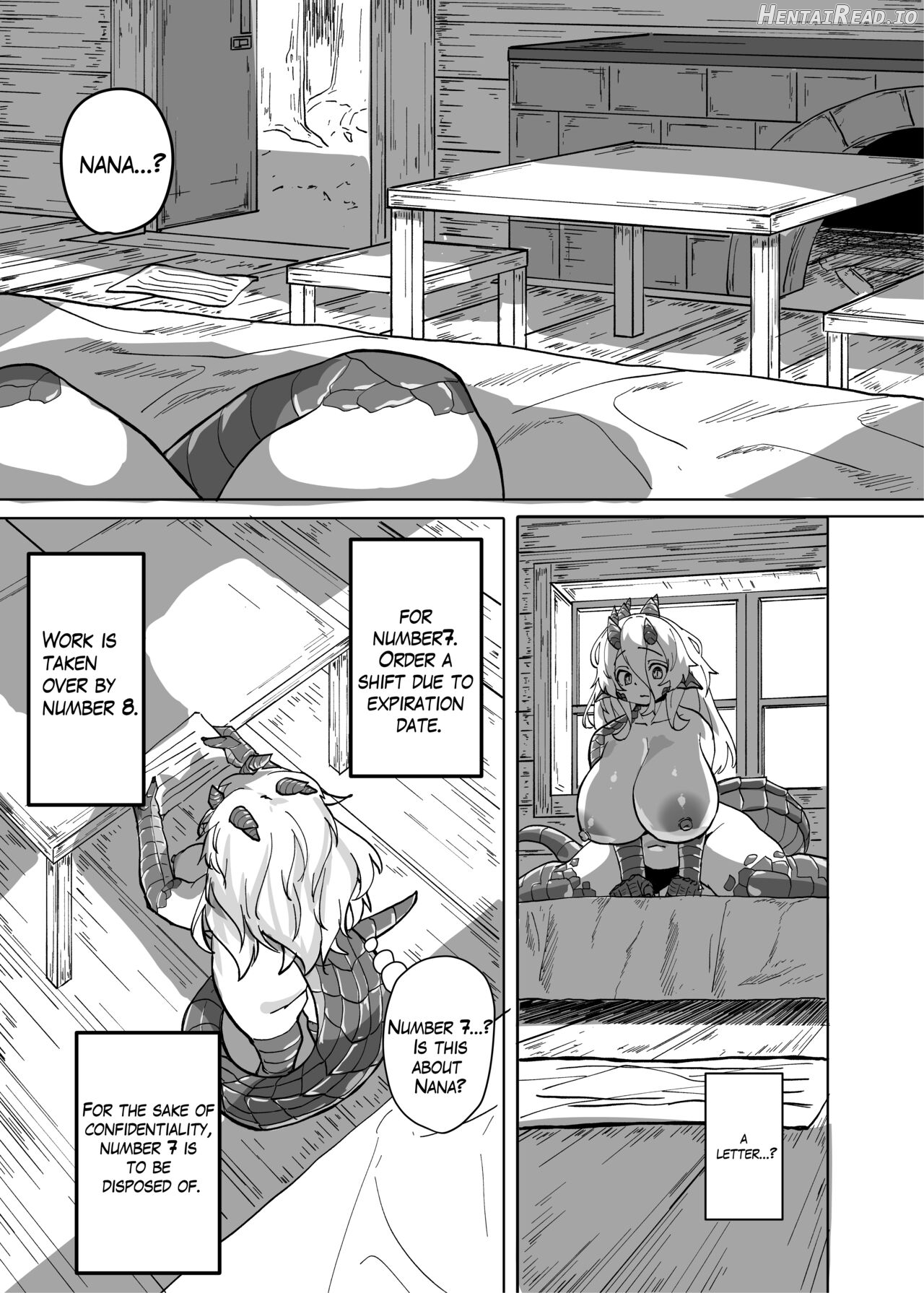 Because That Night Was The Happiest They've Ever Been - Persecuted Dragon Girl and an Assassin at His Limit Forget Human Speech and Have Beastly Sex Chapter 1 - page 9
