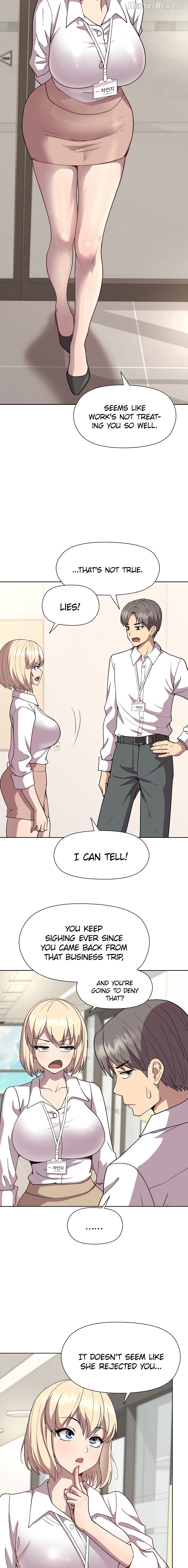 Playing a game with my Busty Manager Chapter 29 - page 8