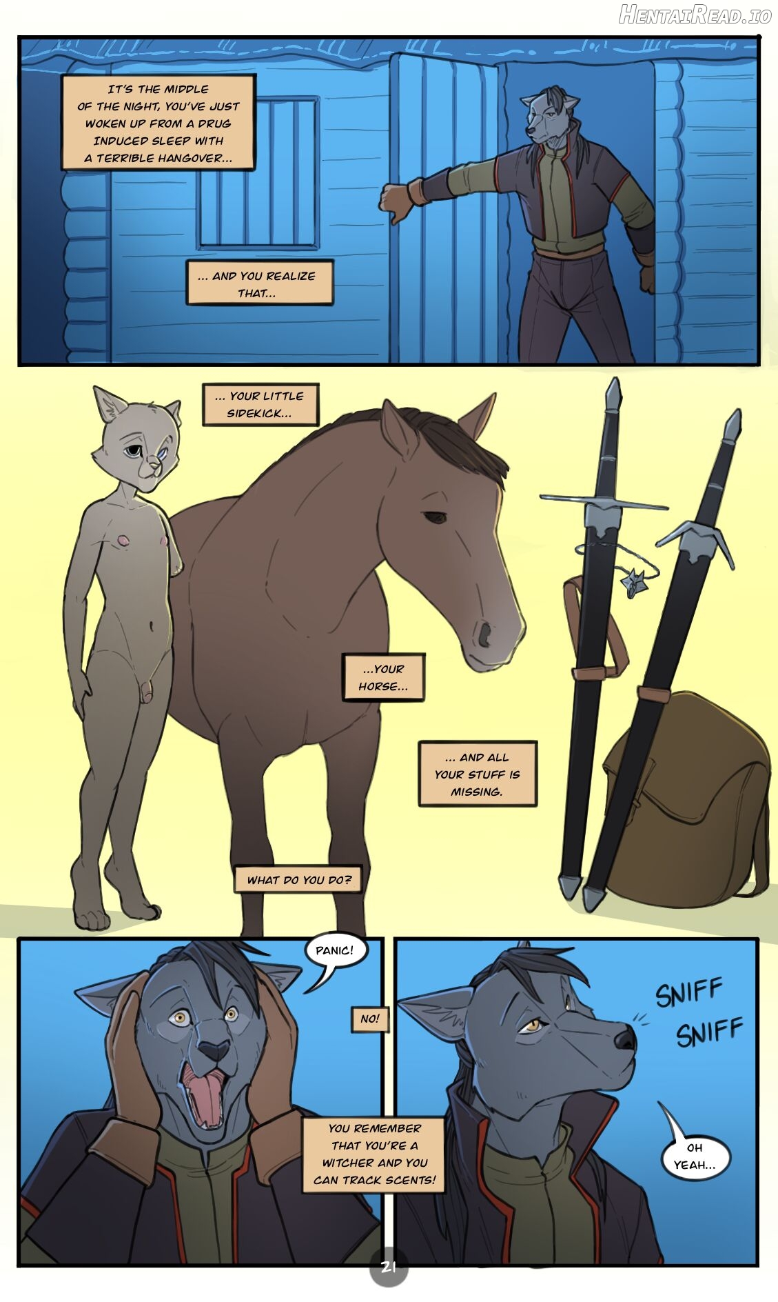 STRAYS Hentai Chapter 1 - page 23