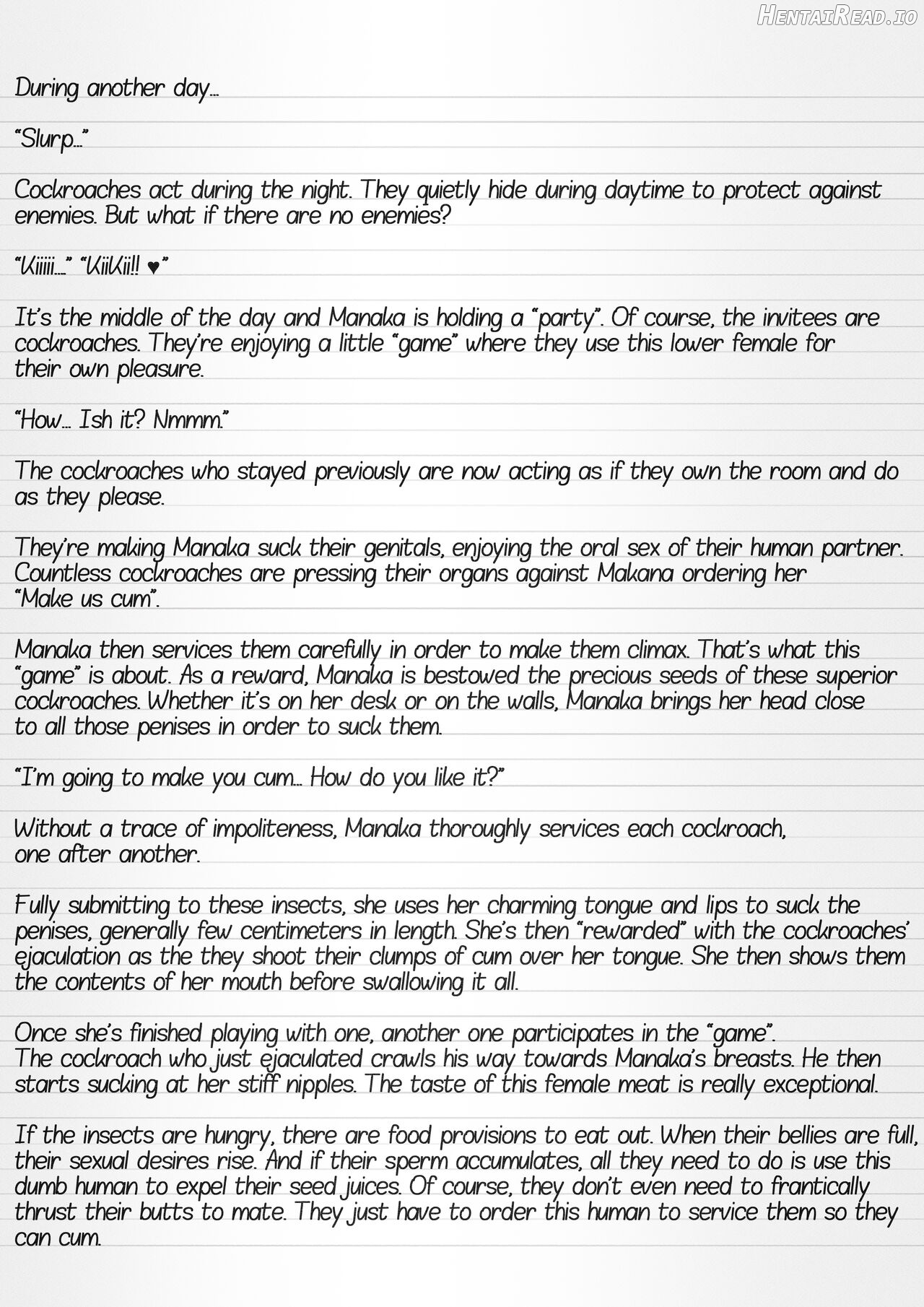 Misuke's Short Stories 11 - Manaka's Insect Game 2 Chapter 1 - page 21