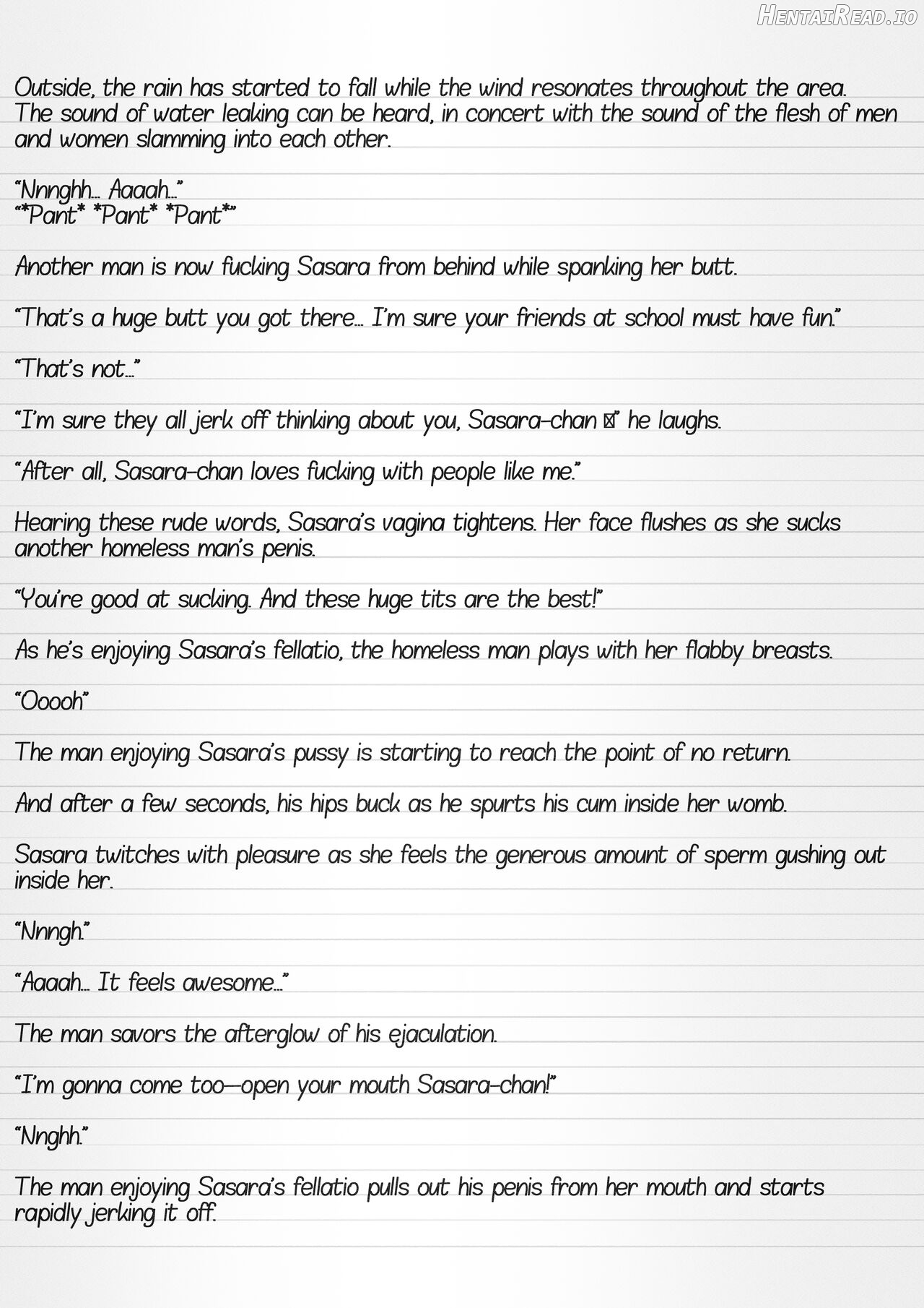 Misuke's Short Stories 12 - Sasara & The Homeless Chapter 1 - page 20