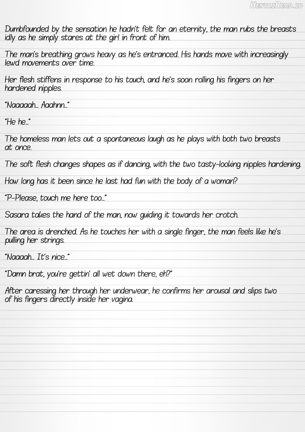 Misuke's Short Stories 12 - Sasara & The Homeless Chapter 1 - page 6