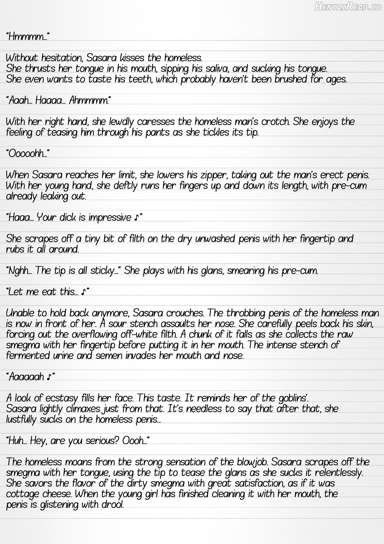 Misuke's Short Stories 12 - Sasara & The Homeless Chapter 1 - page 8