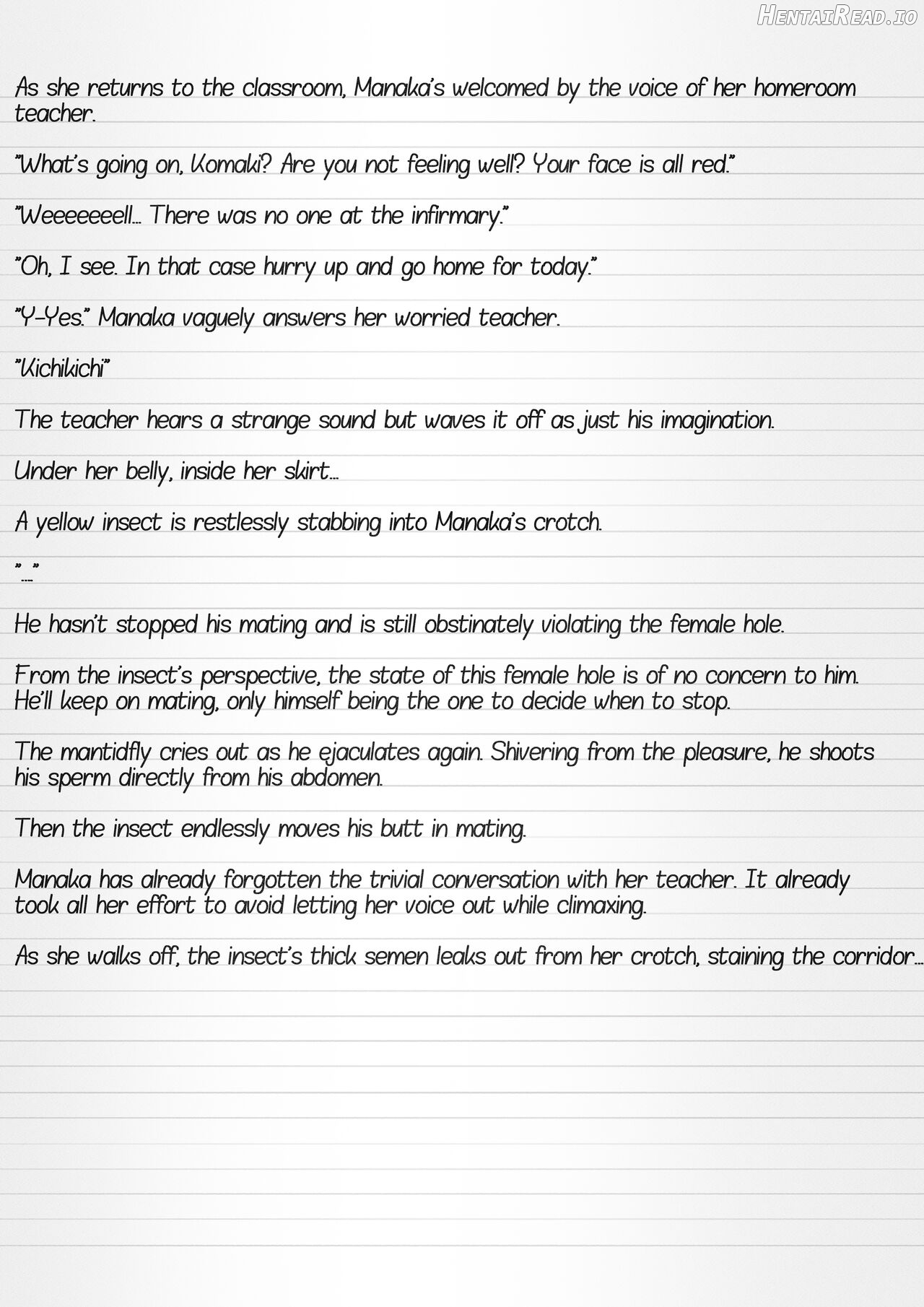 Misuke's Short Stories 16 - Manaka & Mantifly Chapter 1 - page 16