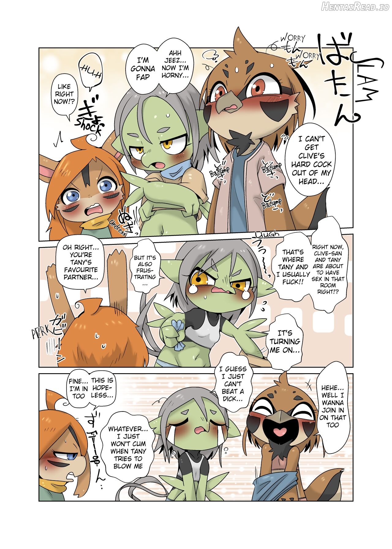 Tany-chan and + 4 Chapter 1 - page 12