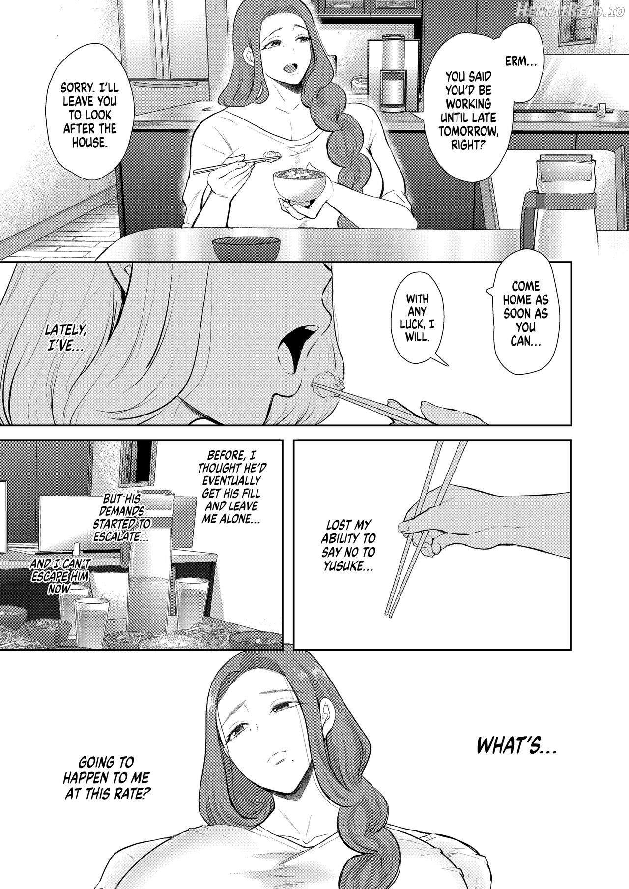 Mukashi no Uwaki Aite no Ko ga Jitsu wa Watashi no Musuko no Doukyuusei de 3 Chapter 1 - page 34