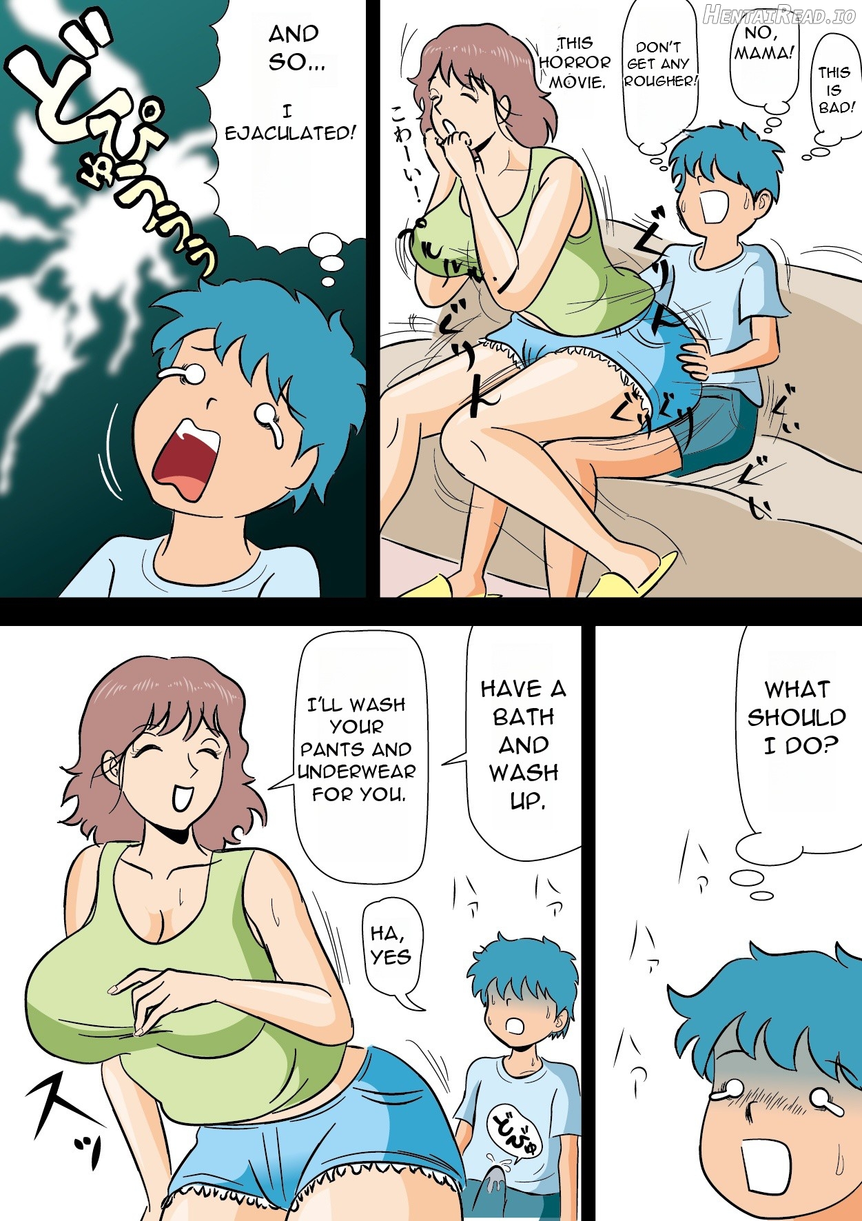 Bokki ga Osamaranai Boku de Asobu Mama - Mama plays with me because I can't control my erection Chapter 1 - page 8